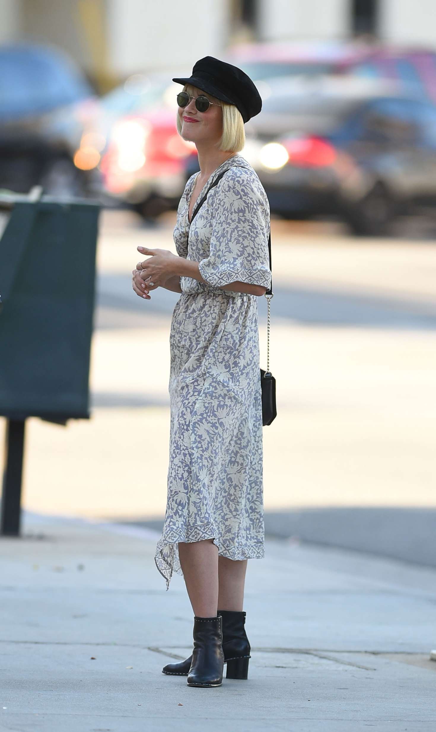 Julianne Hough in Summer Dress â€“ Out and about in Los Angeles