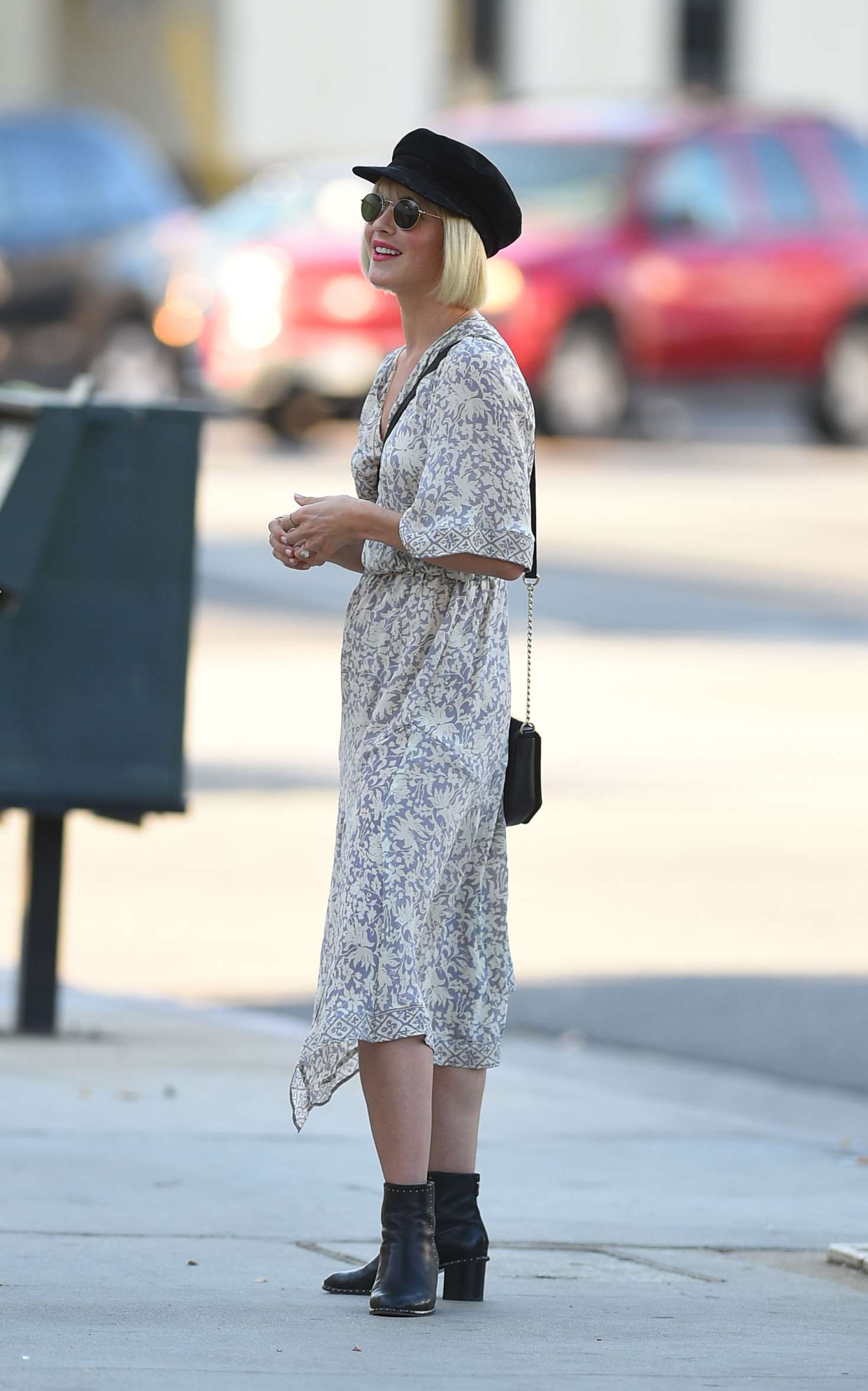 Julianne Hough in Summer Dress â€“ Out and about in Los Angeles