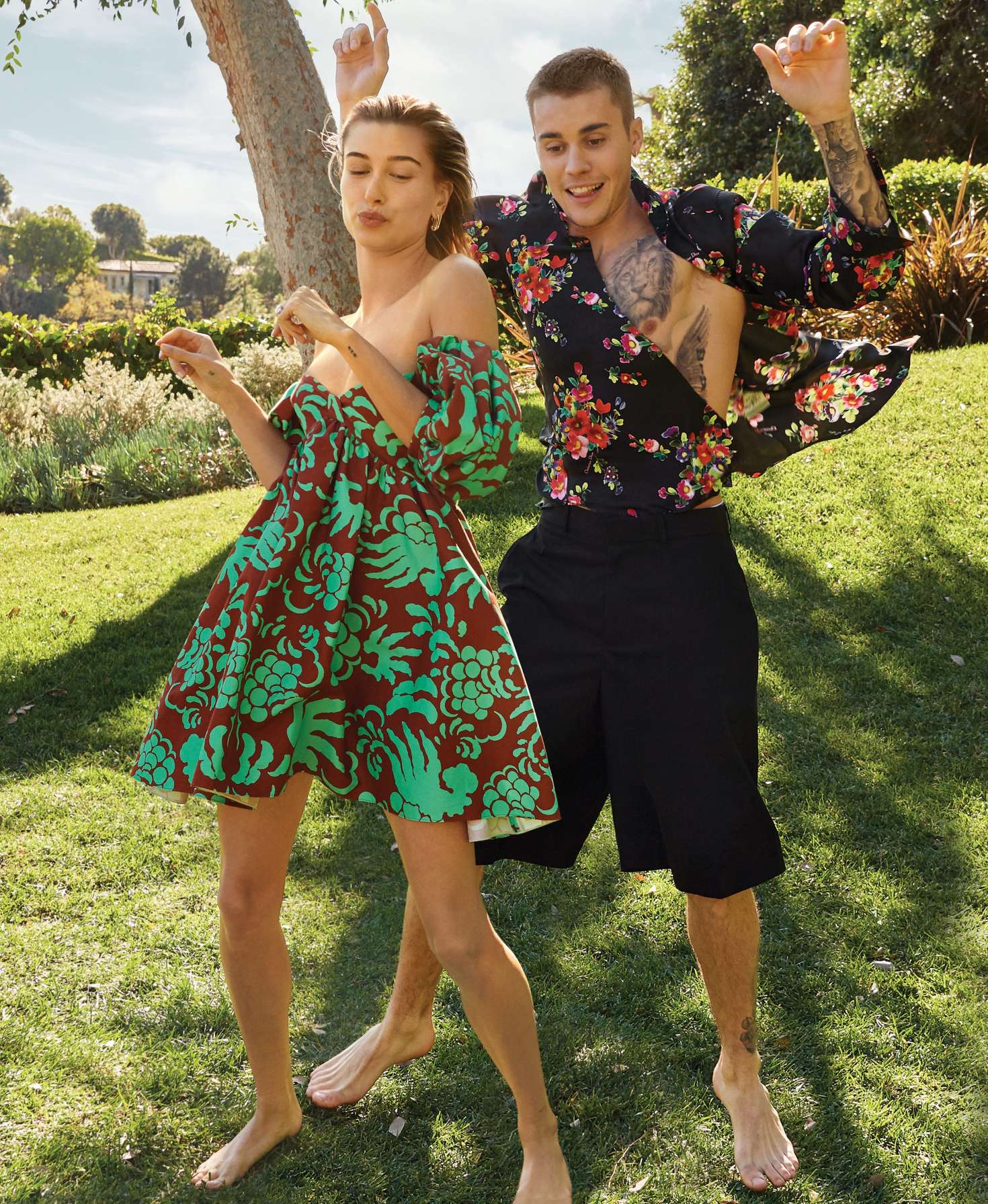 Justin and Hailey Bieber â€“ Vogue Magazine (March 2019)