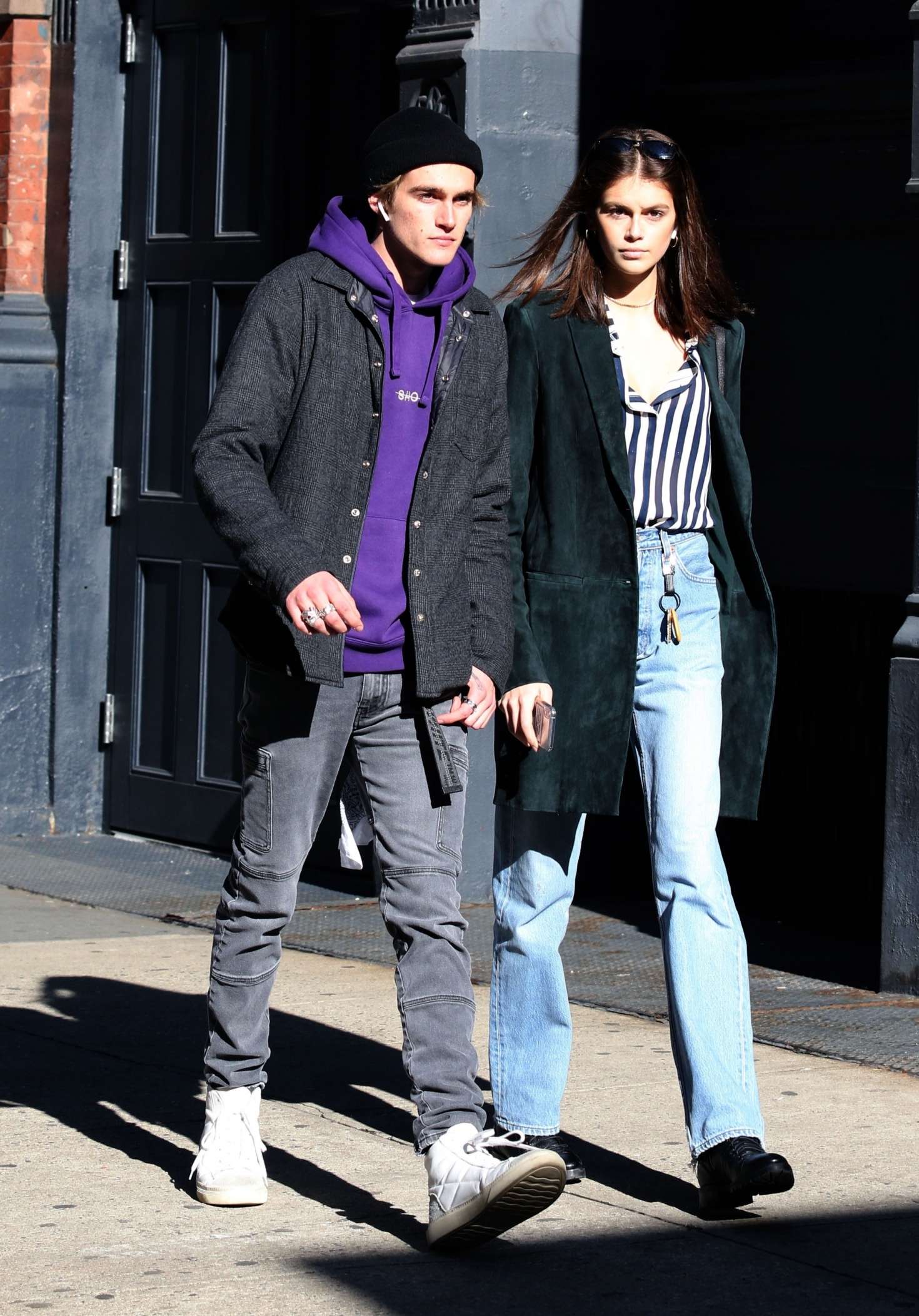 Kaia and Presley Gerber â€“ Out in NYC