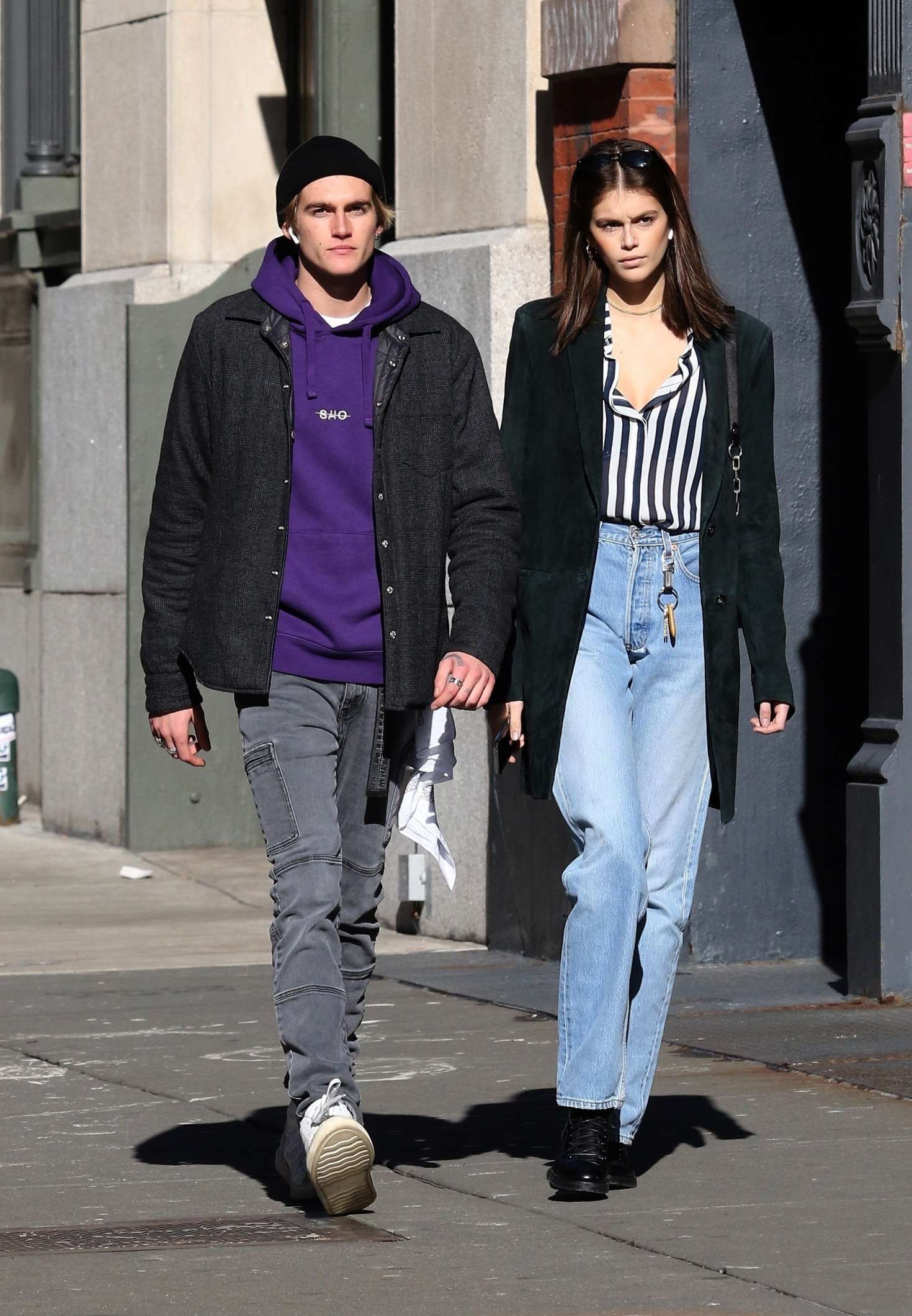 Kaia and Presley Gerber â€“ Out in NYC
