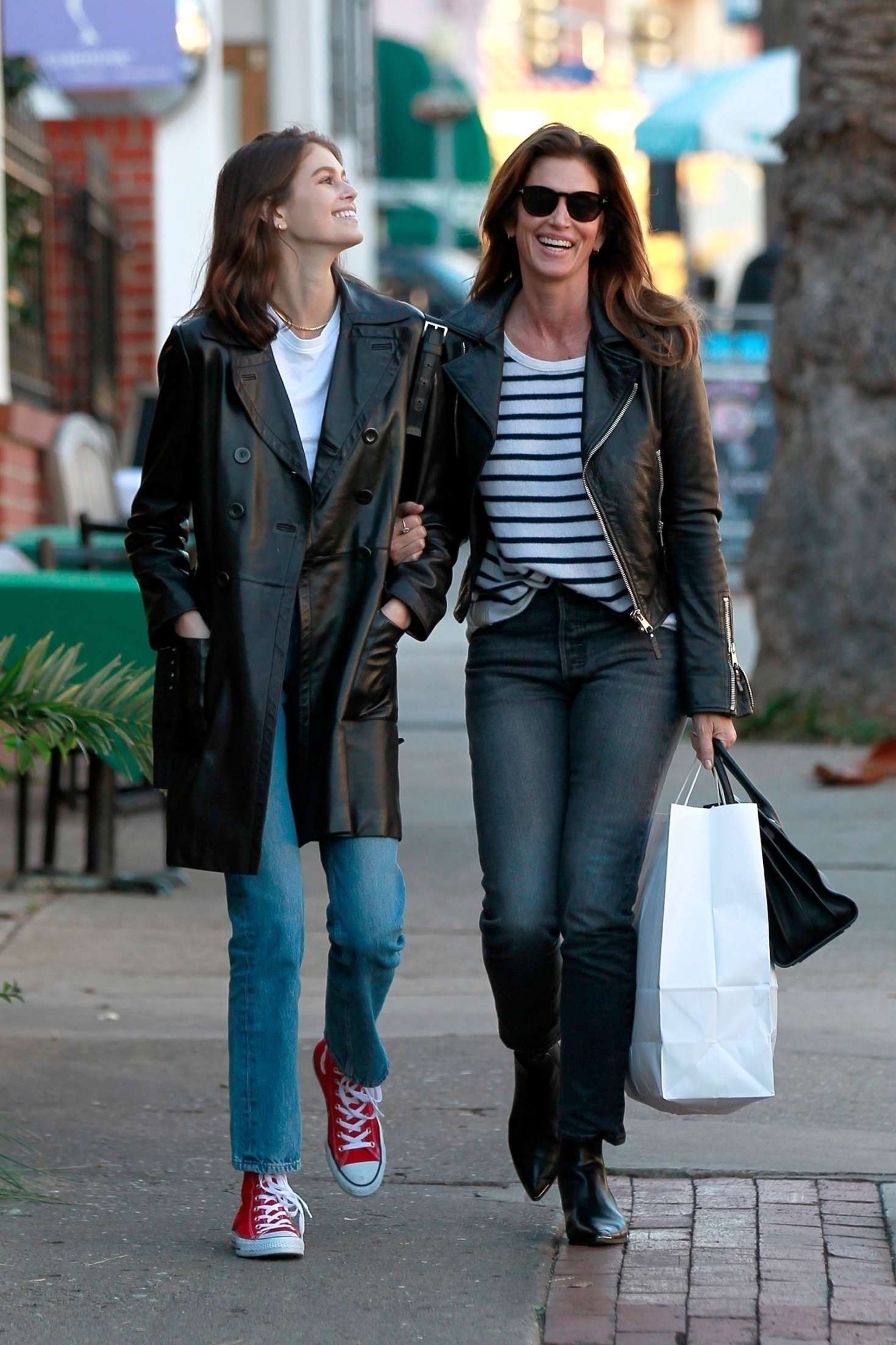 Kaia Gerber and Cindy Crawford â€“ Shopping in Los Angeles