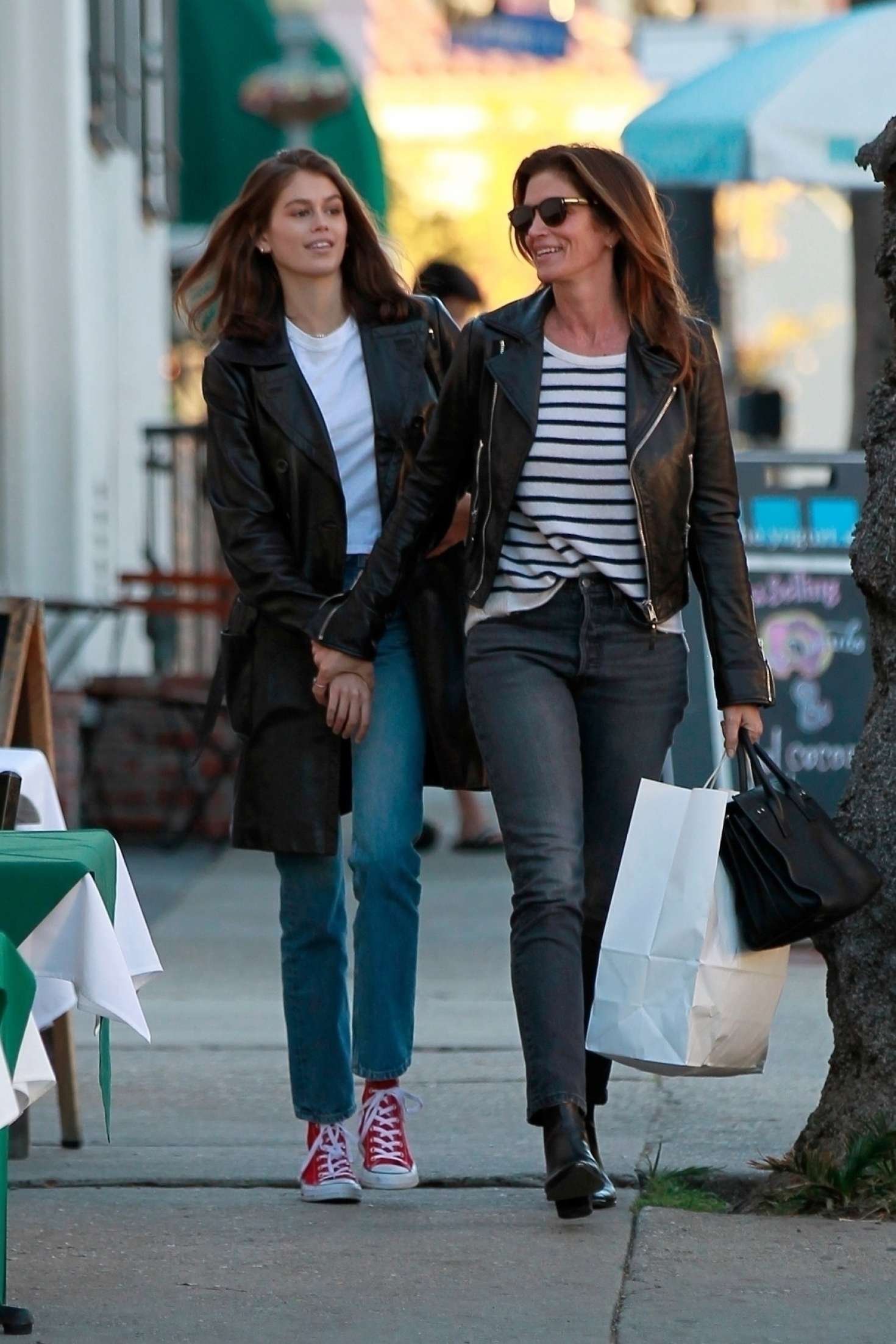 Kaia Gerber and Cindy Crawford â€“ Shopping in Los Angeles