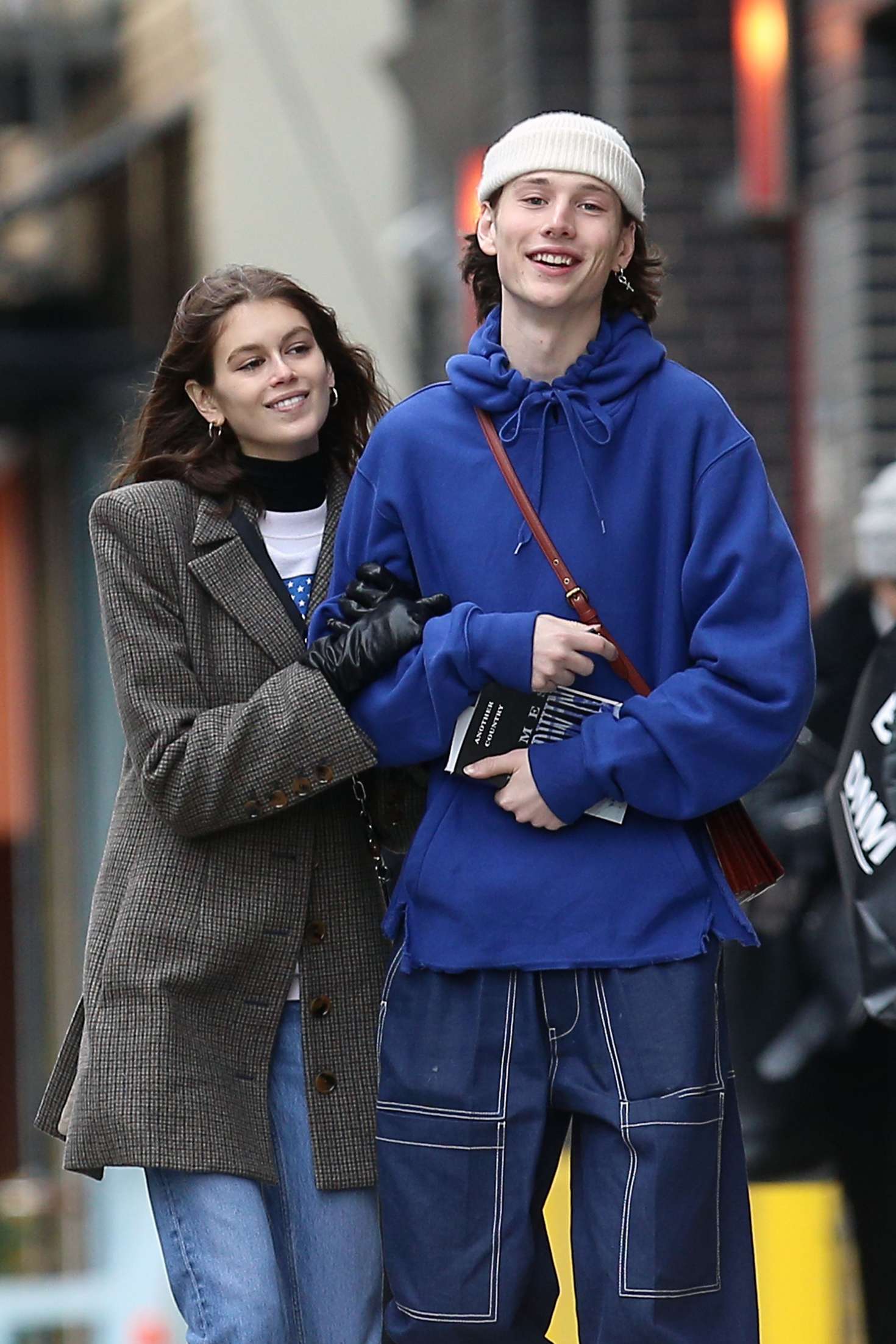 Kaia Gerber And Wellington Grant â€“ Out In SoHo