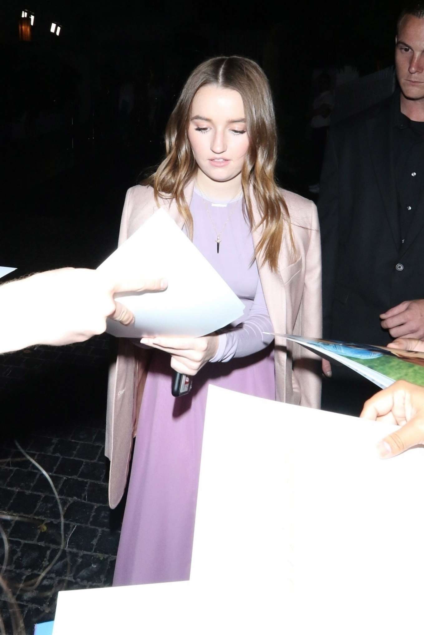 Kaitlyn Dever Arrives At Instyle And Max Mara Women In Film