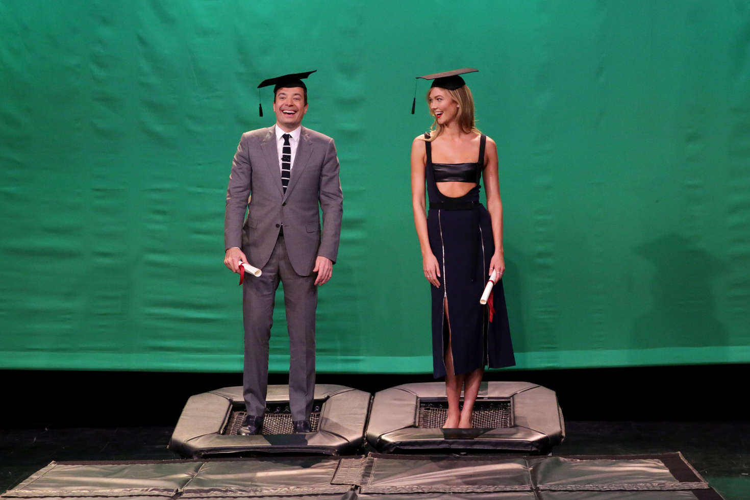 Karlie Kloss on â€˜The Tonight Show Starring Jimmy Fallonâ€™ in NY