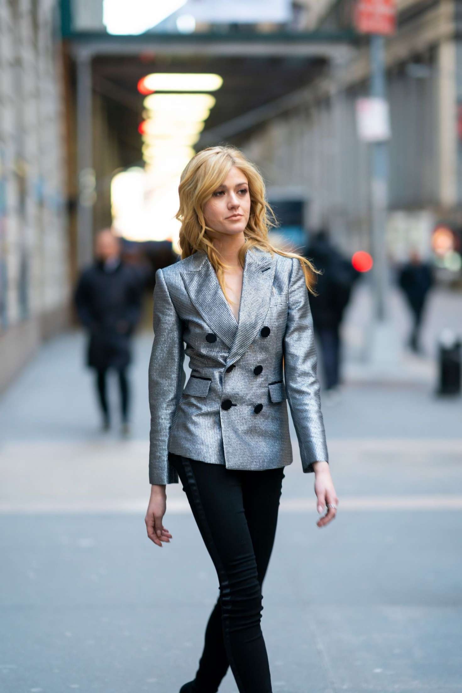Katherine McNamara â€“ Out and about in NYC