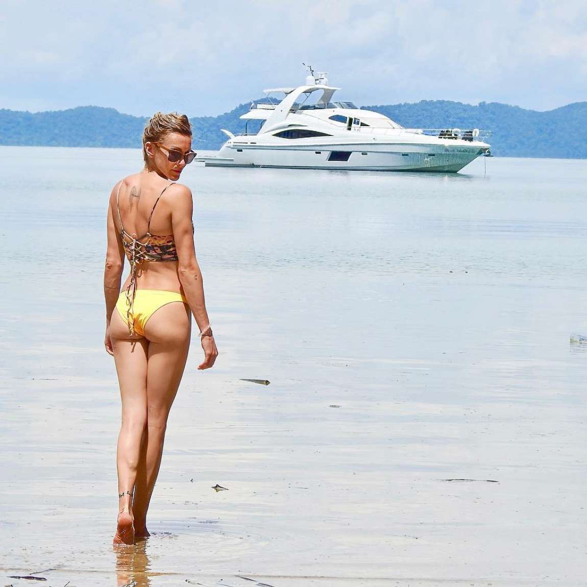 Katie Cassidy in Bikini â€“ Social Media Pics