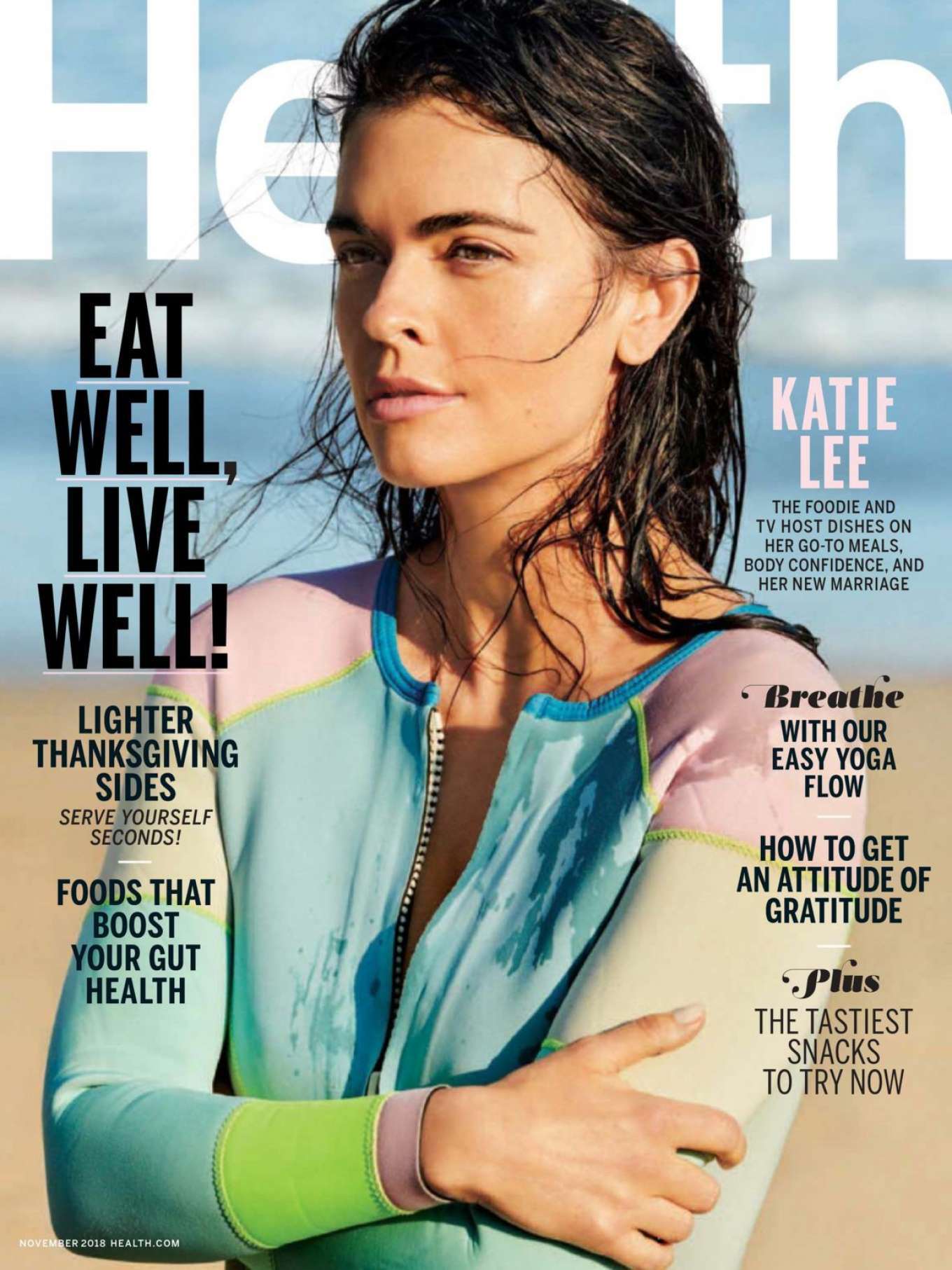 Katie Lee for Health Magazine (November 2018)