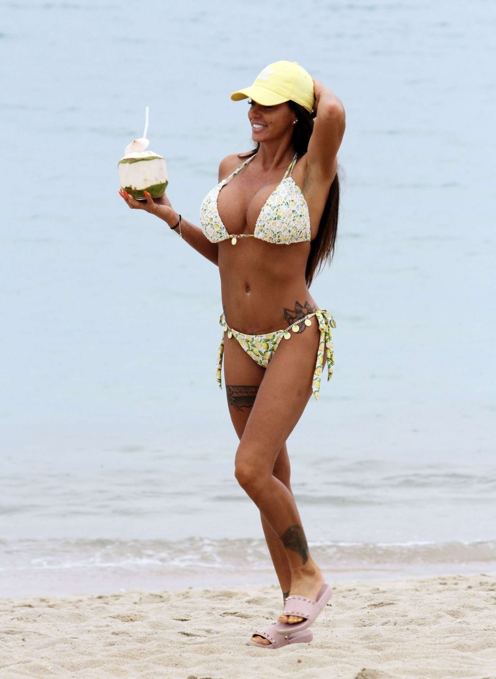 Katie Price in Bikini on the beach in Thailand