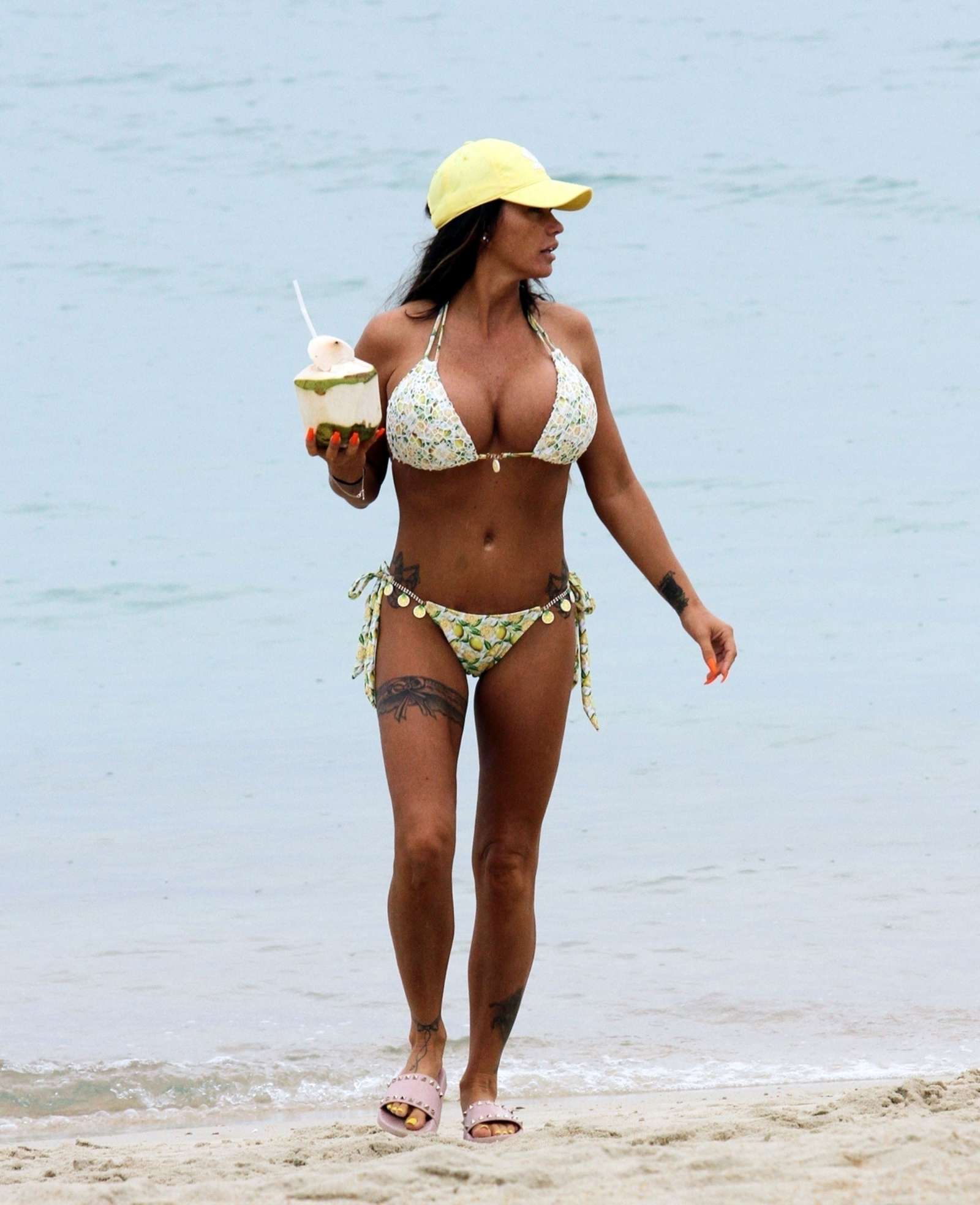 Katie Price in Bikini on the beach in Thailand