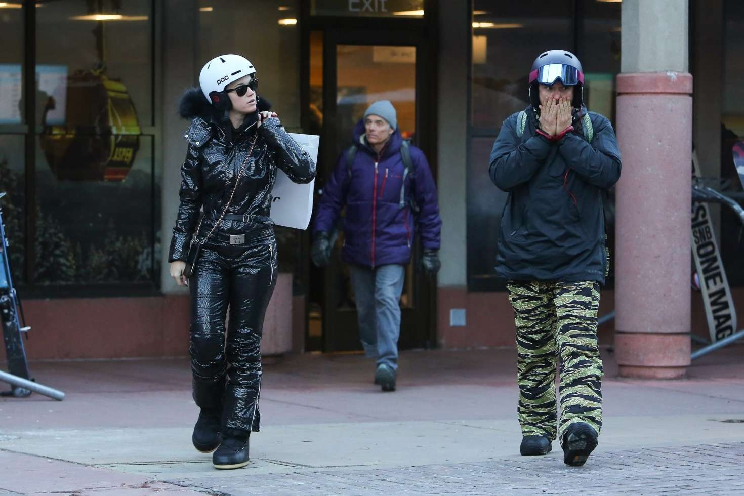 Katy Perry and Orlando Bloom â€“ On the slopes in Aspen