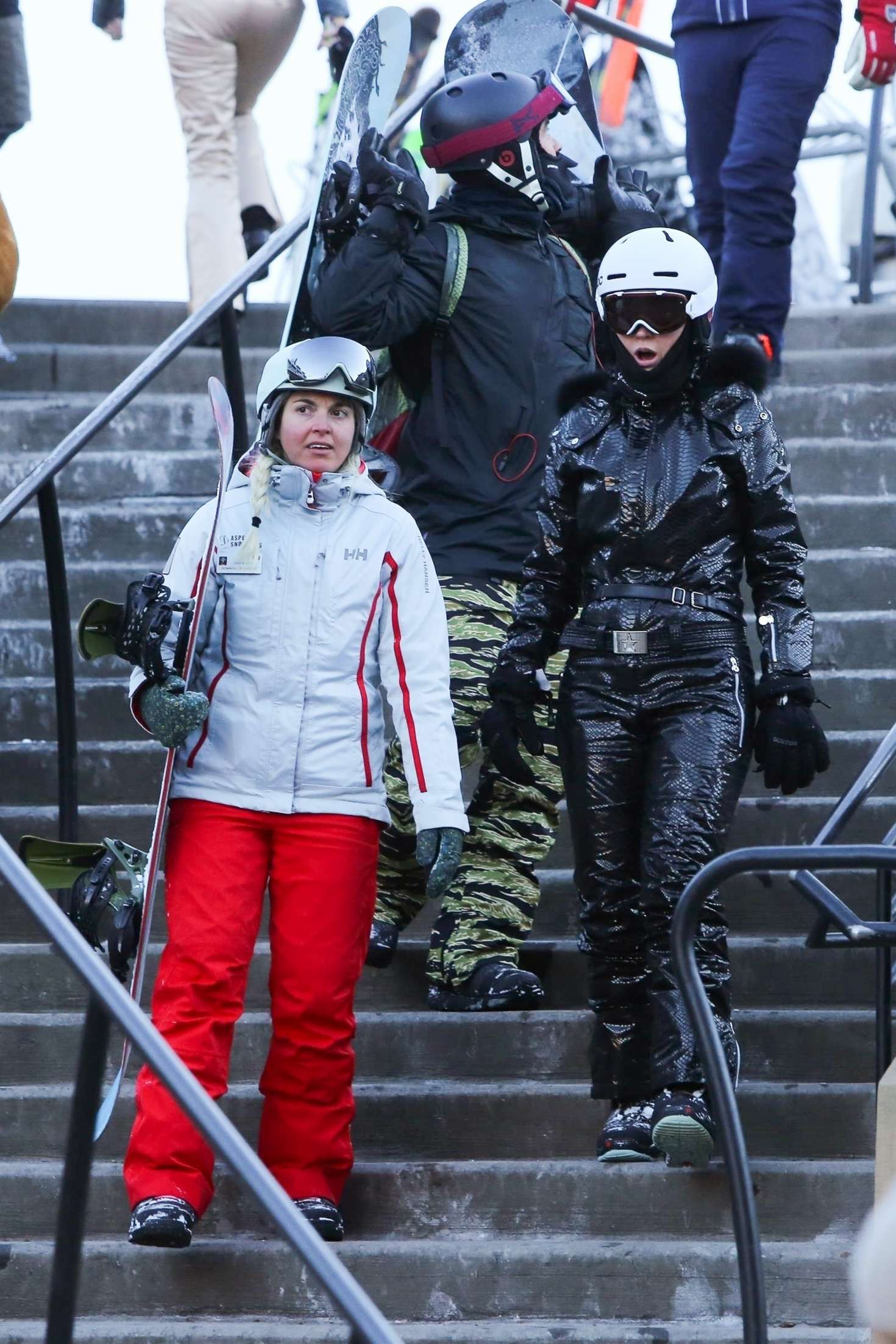 Katy Perry and Orlando Bloom â€“ On the slopes in Aspen