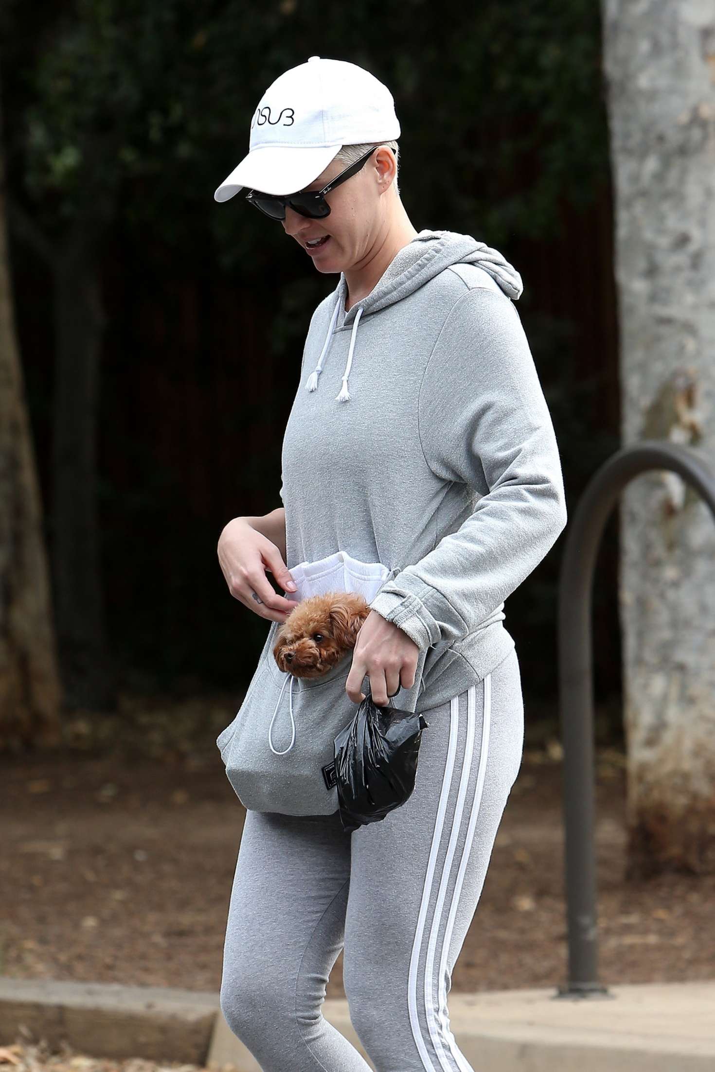 Katy Perry â€“ Walking her dog in Studio City