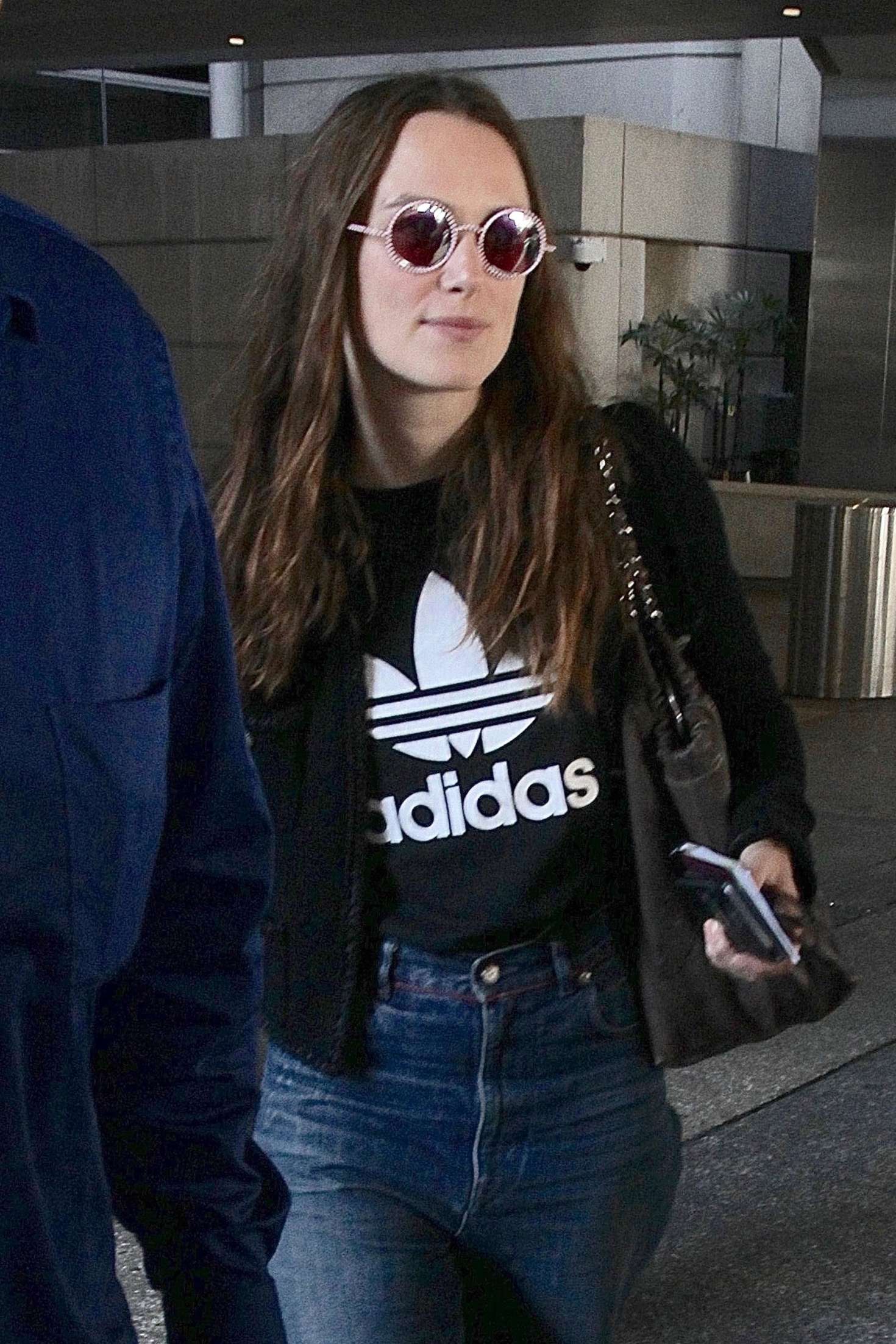 Keira Knightley â€“ Arriving at LAX Airport in Los Angeles