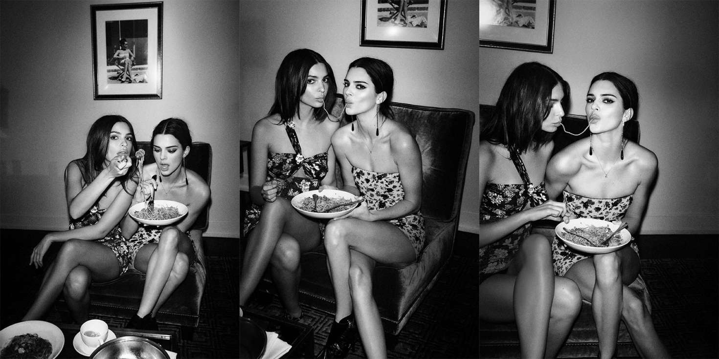 Kendall Jenner and Emily Ratajkowski â€“ Vogue Magazine (March 2019)