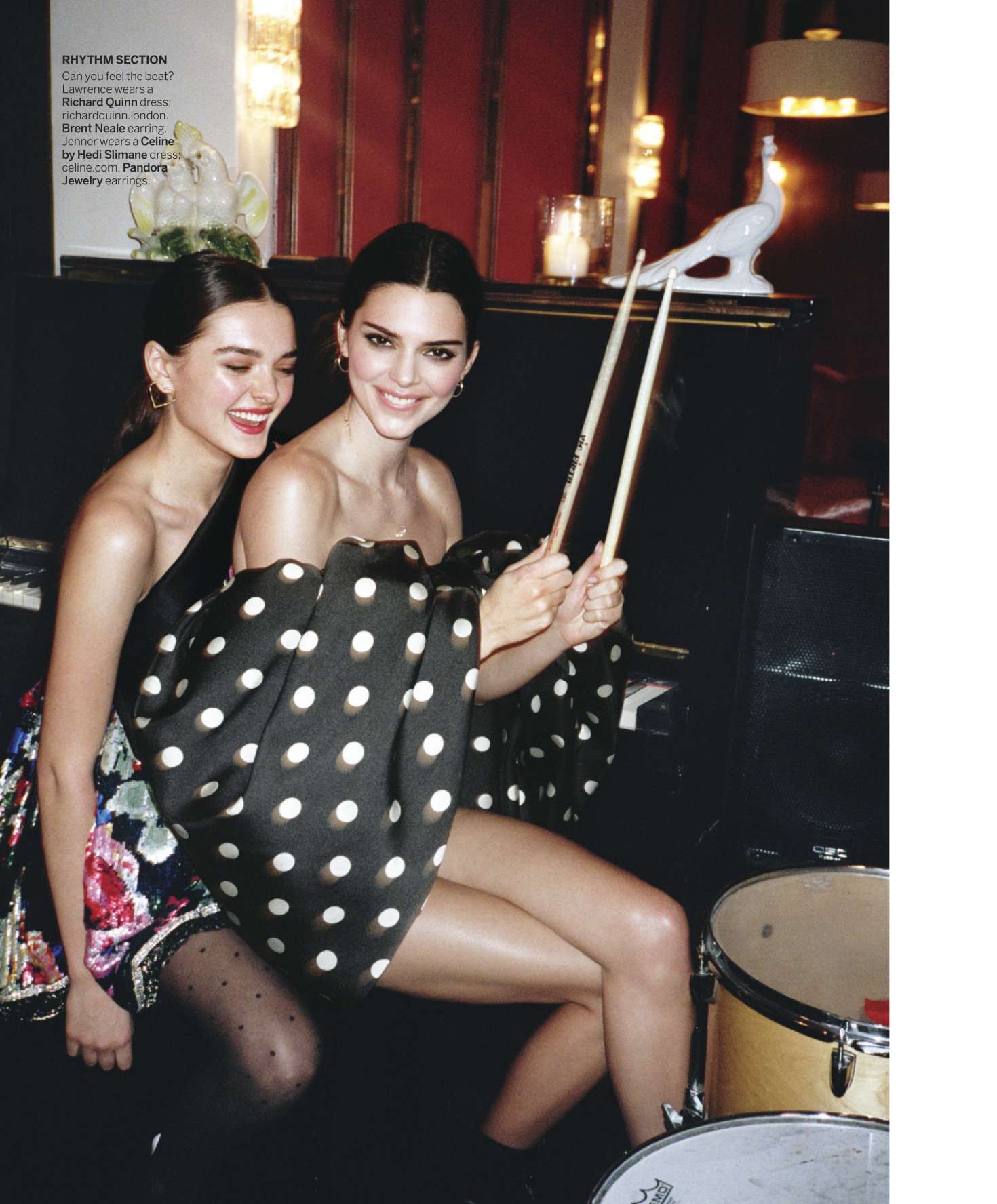 Kendall Jenner and Emily Ratajkowski â€“ Vogue Magazine (March 2019)