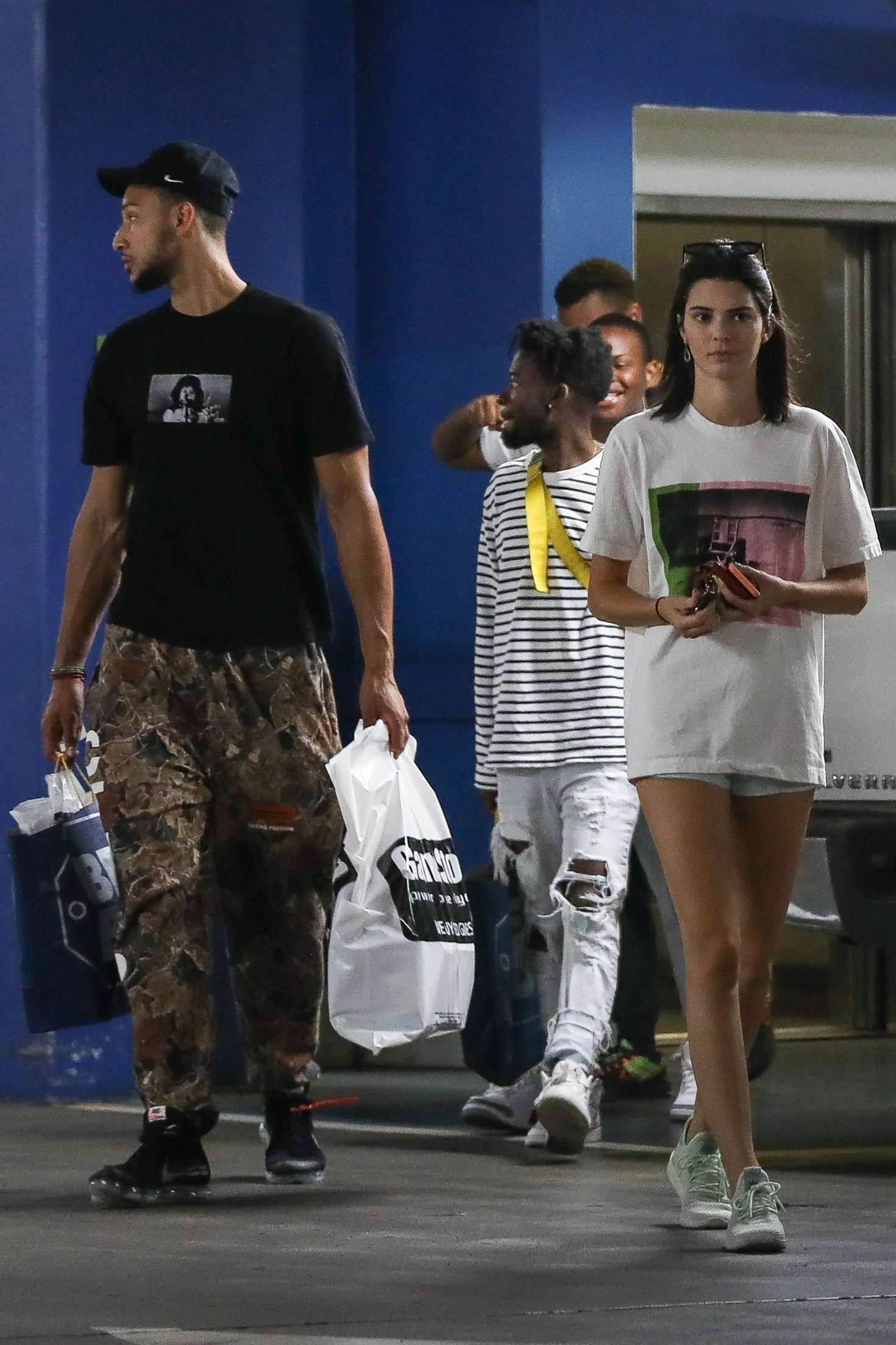 Kendall Jenner at Best Buy in West Hollywood