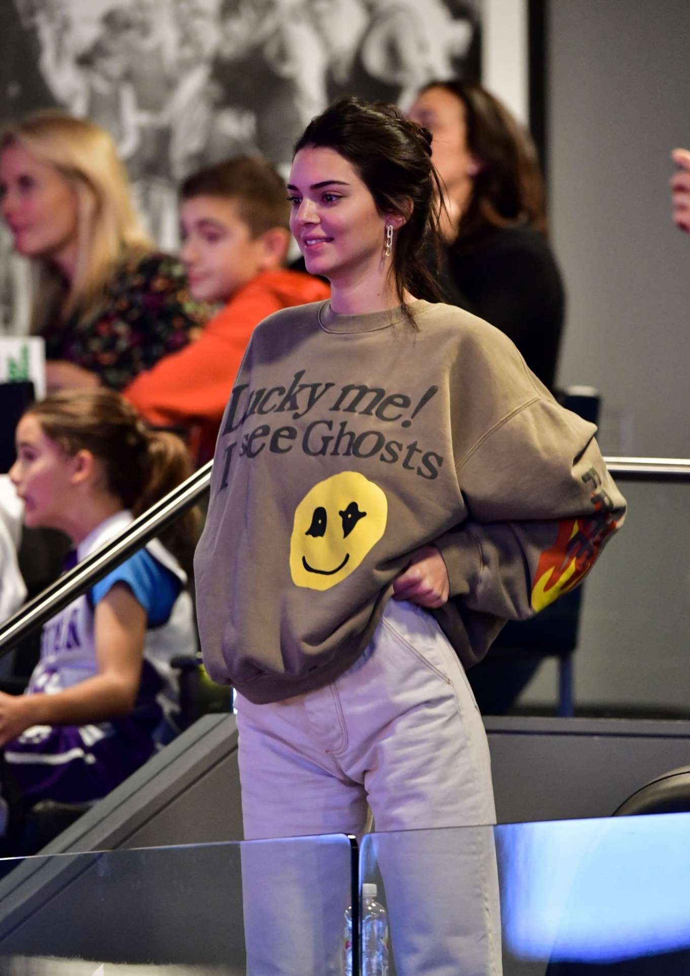 Kendall Jenner â€“ Seen at Philadelphia 76ers vs Brooklyn Nets game at Barclays Center of Brooklyn