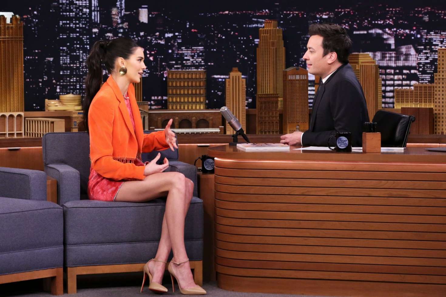 Kendall Jenner â€“ â€˜The Tonight Show Starring Jimmy Fallonâ€™ in NYC