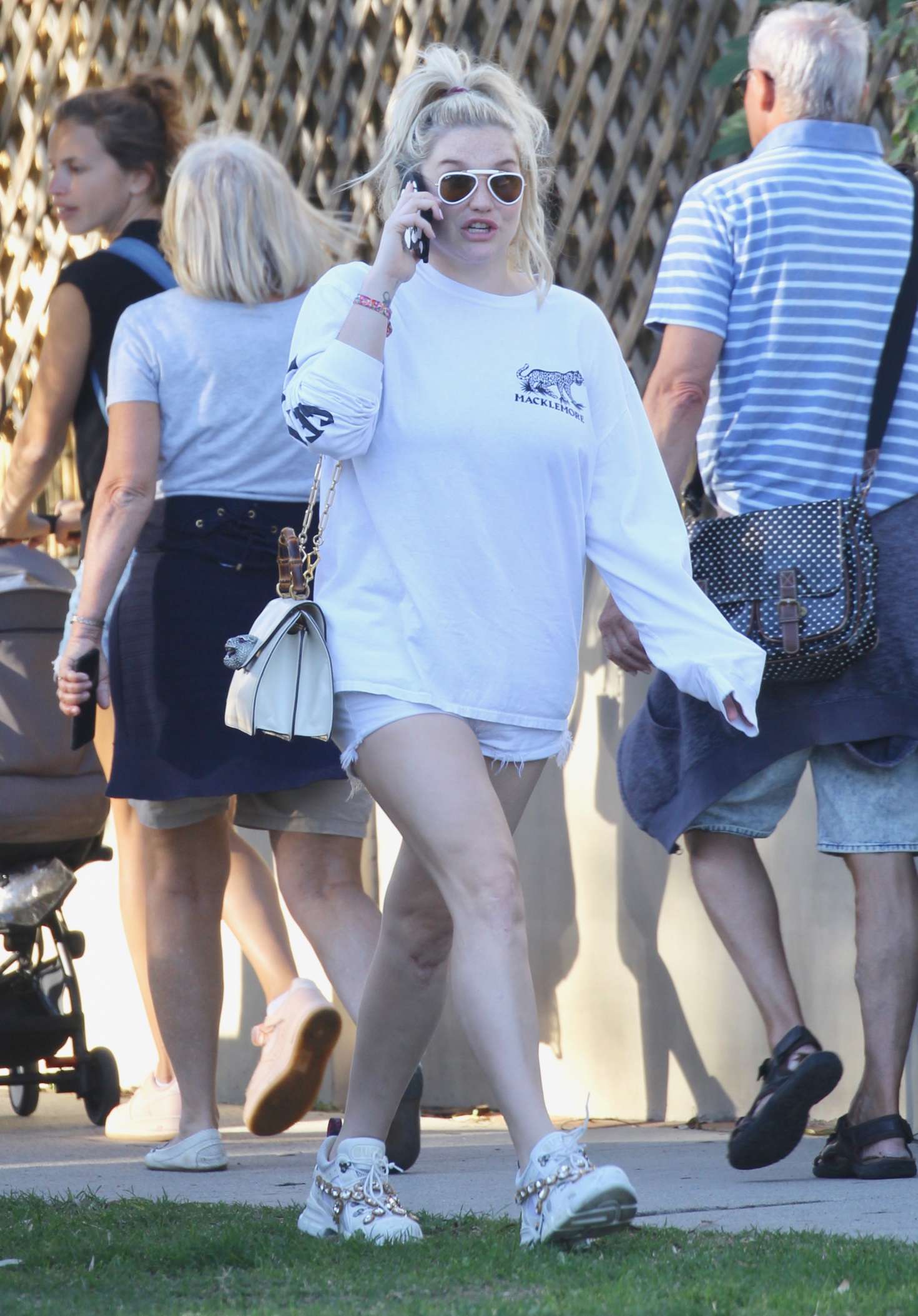 Kesha in Shorts â€“ Out in Venice Beach