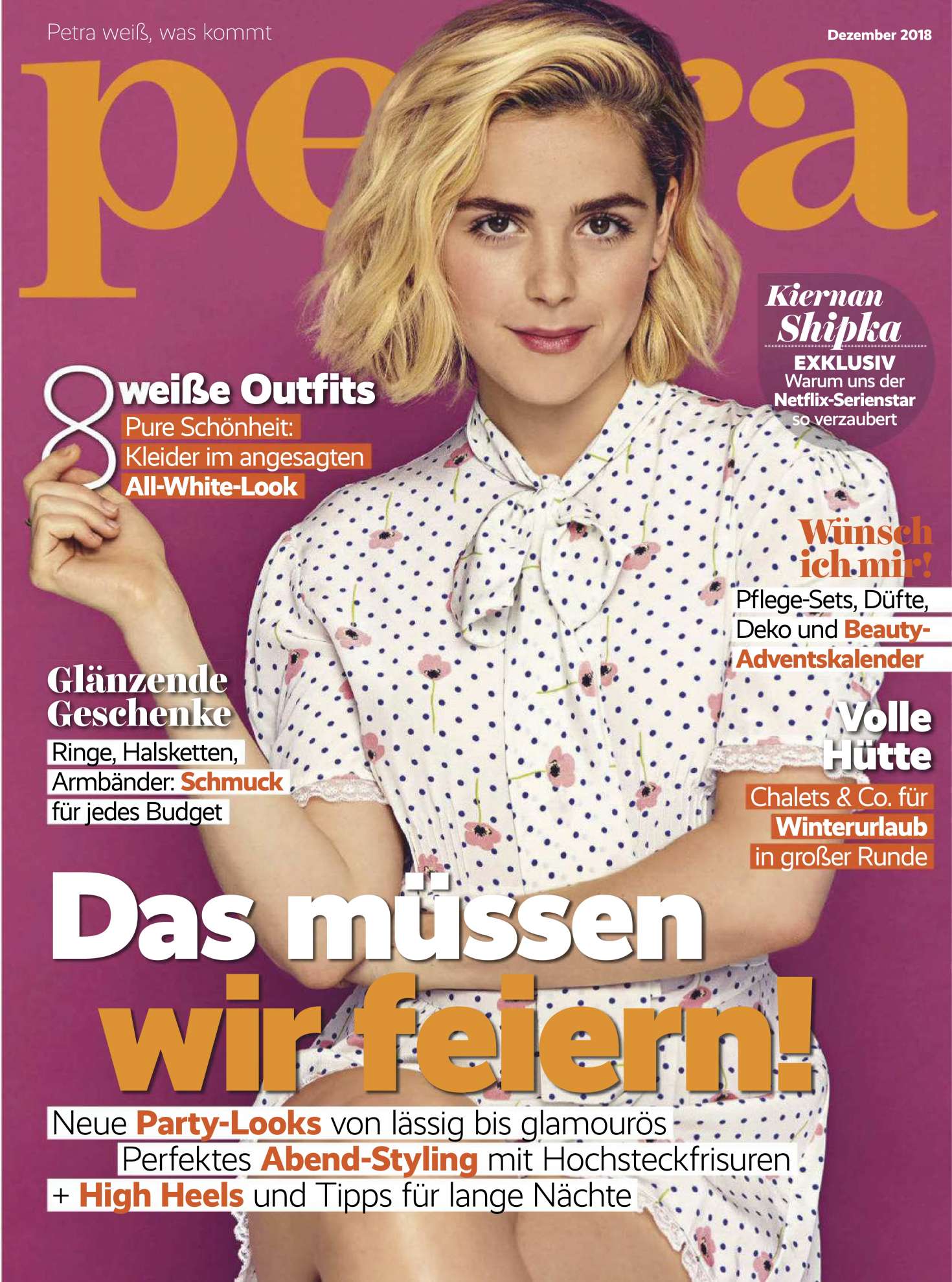 Kiernan Shipka â€“ Petra Magazine (December 2018)