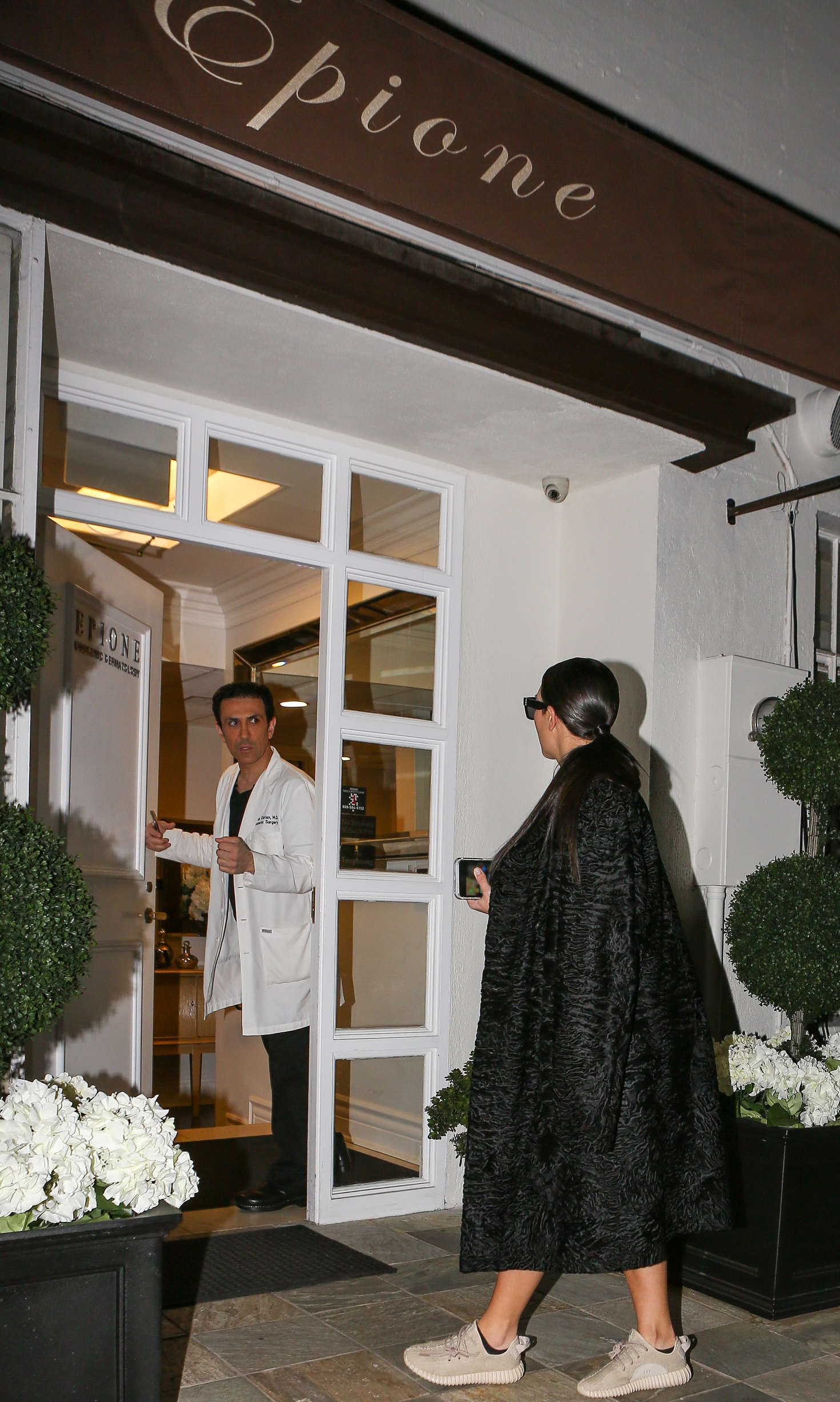 Kim Kardashian at her favorite Cosmetic Center in Beverly Hills