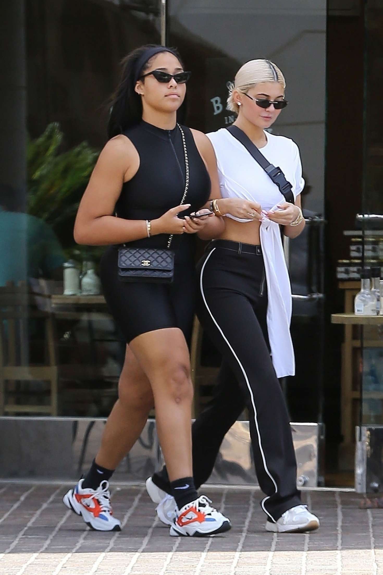 Kylie Jenner and Jordyn Woods â€“ Shopping in Los Angeles