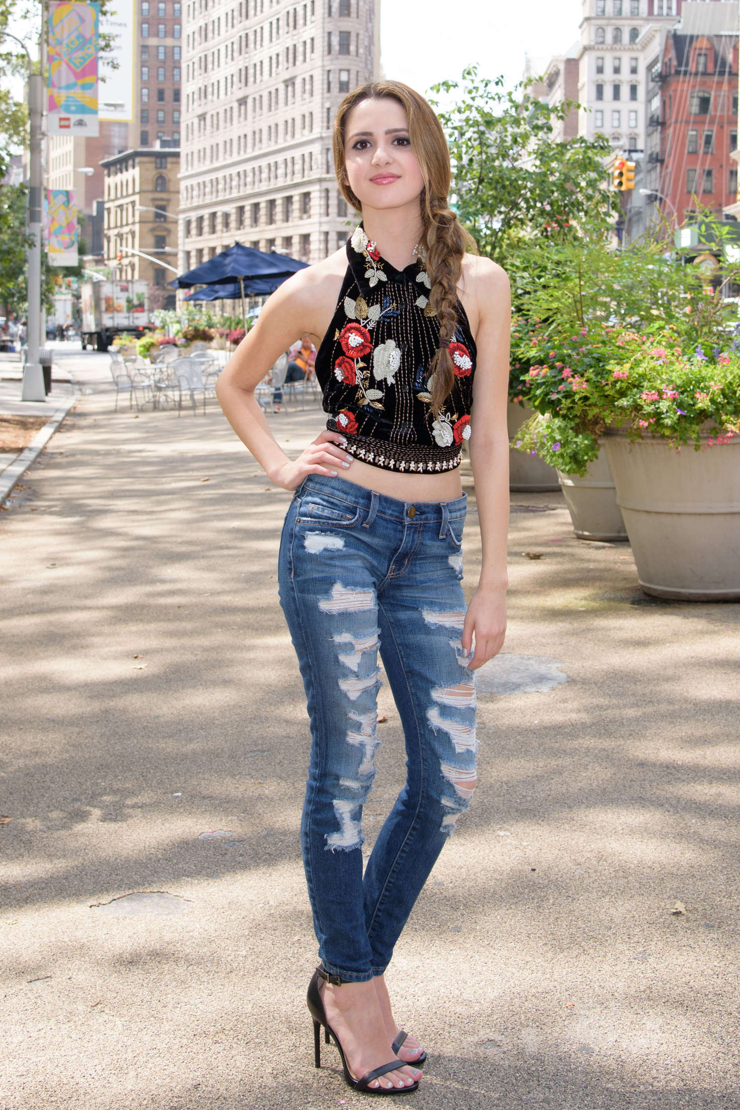 Laura Marano in Ripped Jeans -14
