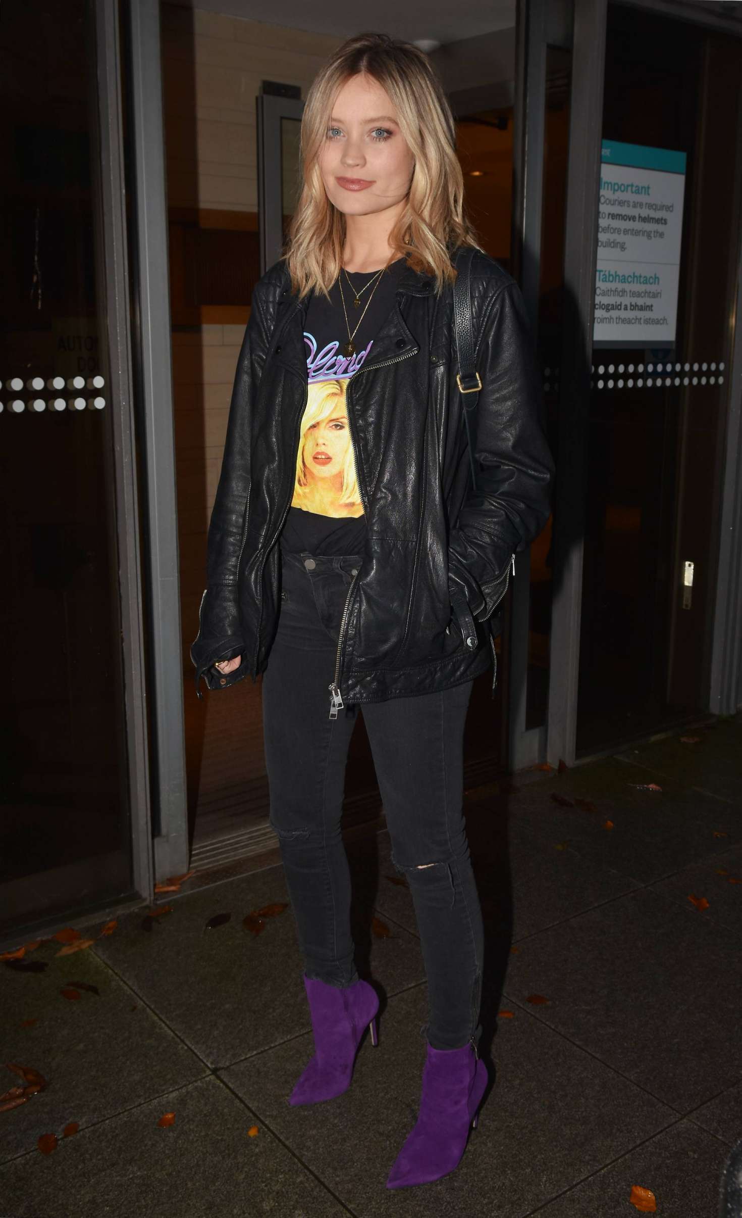 Laura Whitmore â€“ Eoghan McDermott Show & Ray Darcy Show in Dublin
