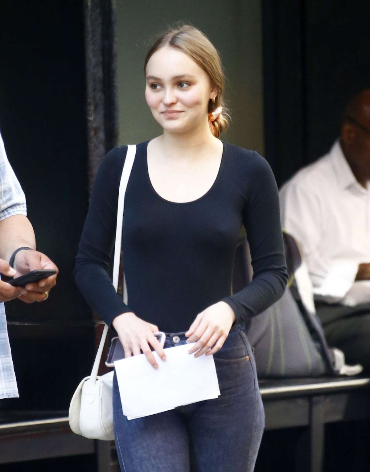 Lily-rose Depp -Out For Pizza In New York