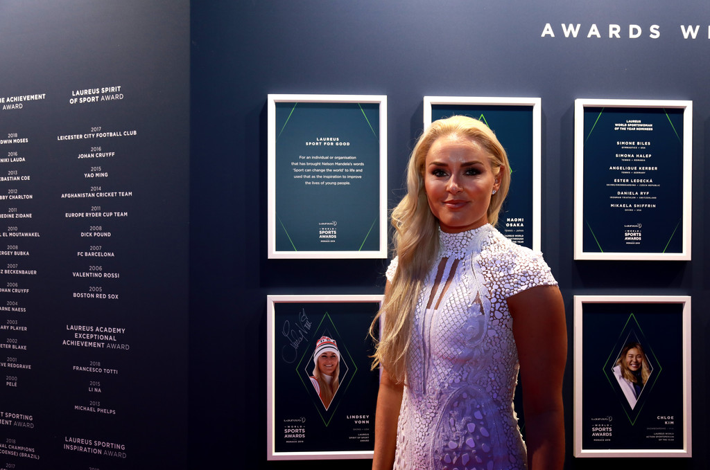 Lindsey Vonn â€“ 2019 Laureus World Sports Awards in Monaco