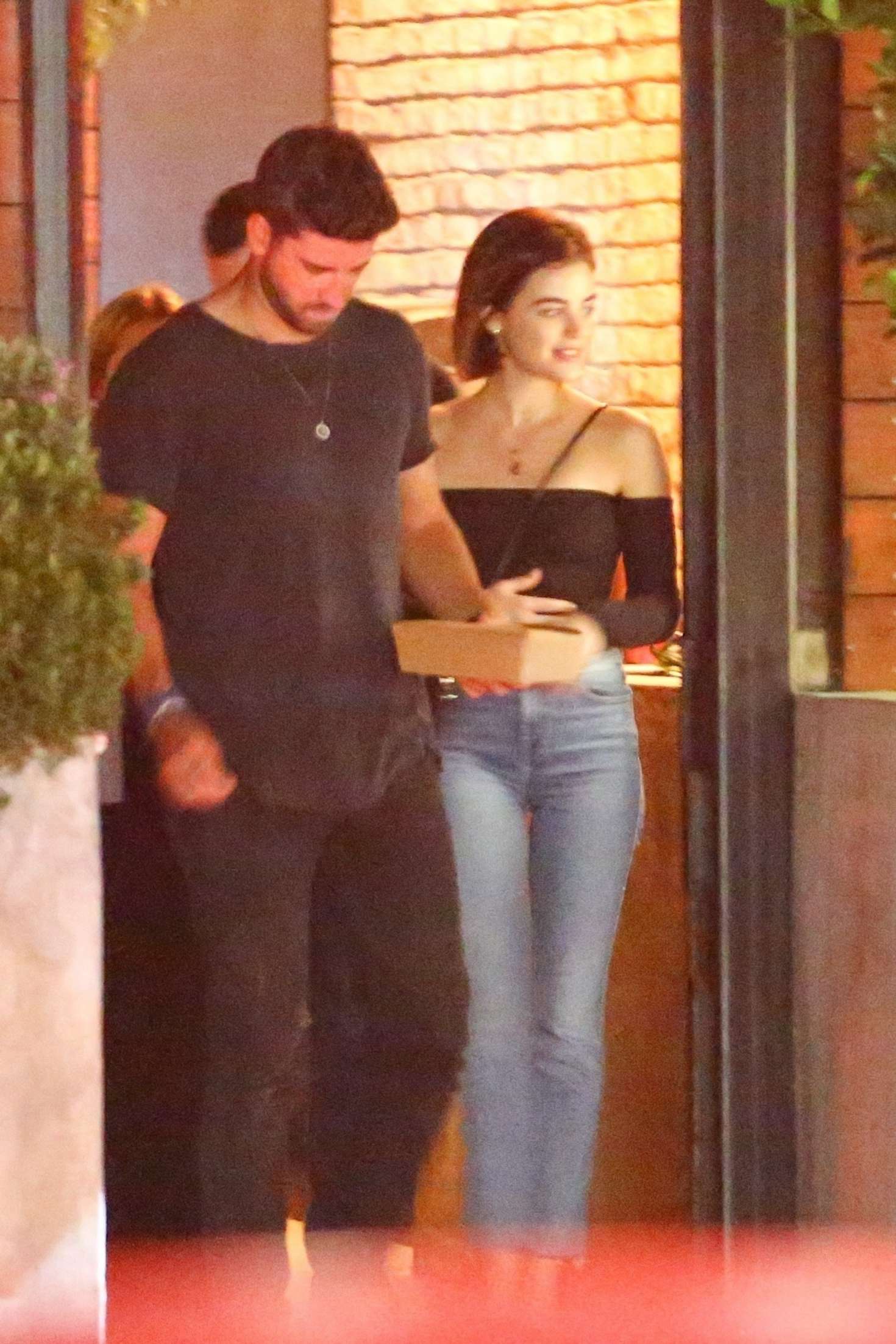 Lucy Hale and Ryan Rottman â€“ Leaving Tasting Kitchen in Venice