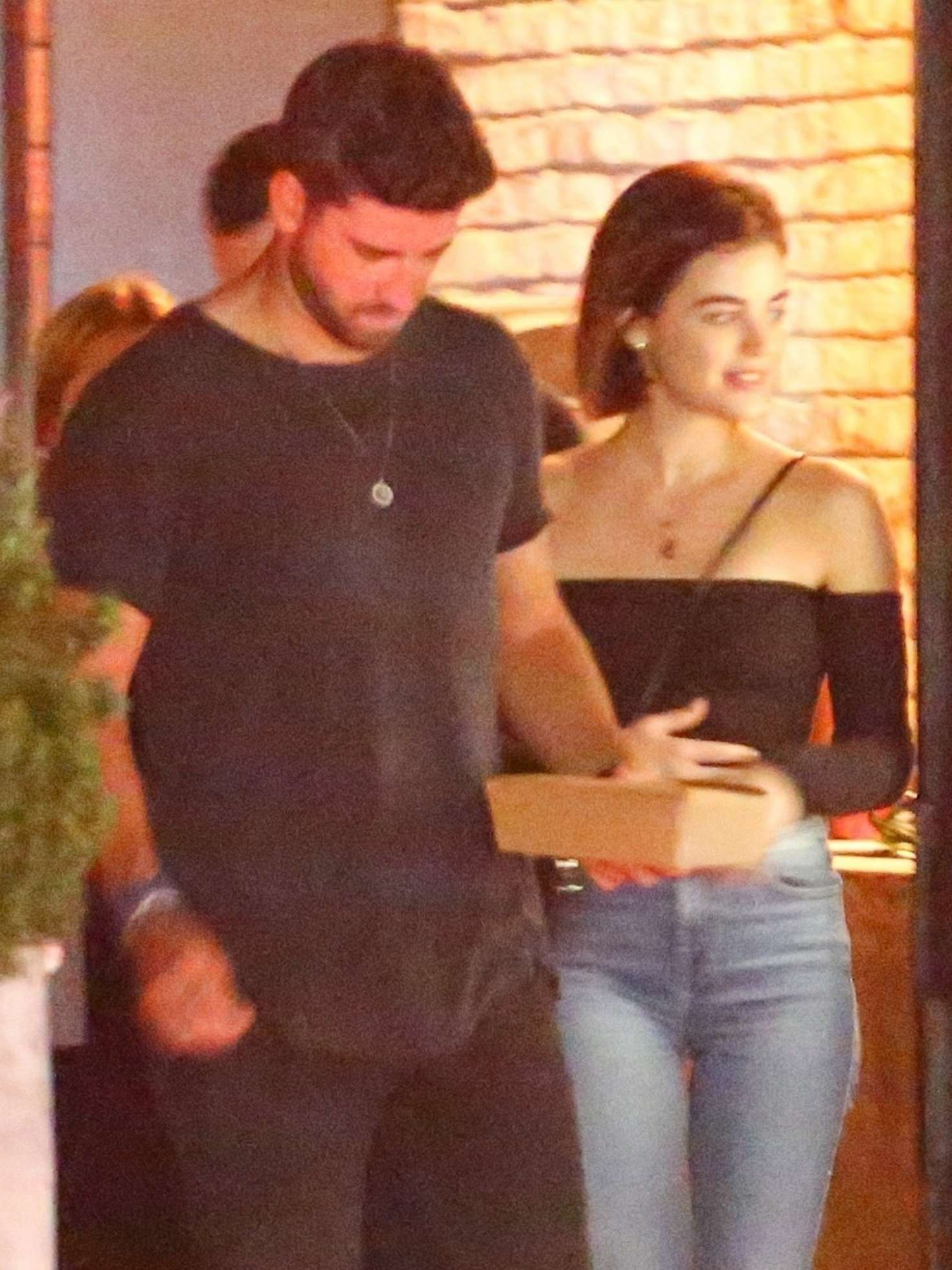 Lucy Hale and Ryan Rottman â€“ Leaving Tasting Kitchen in Venice