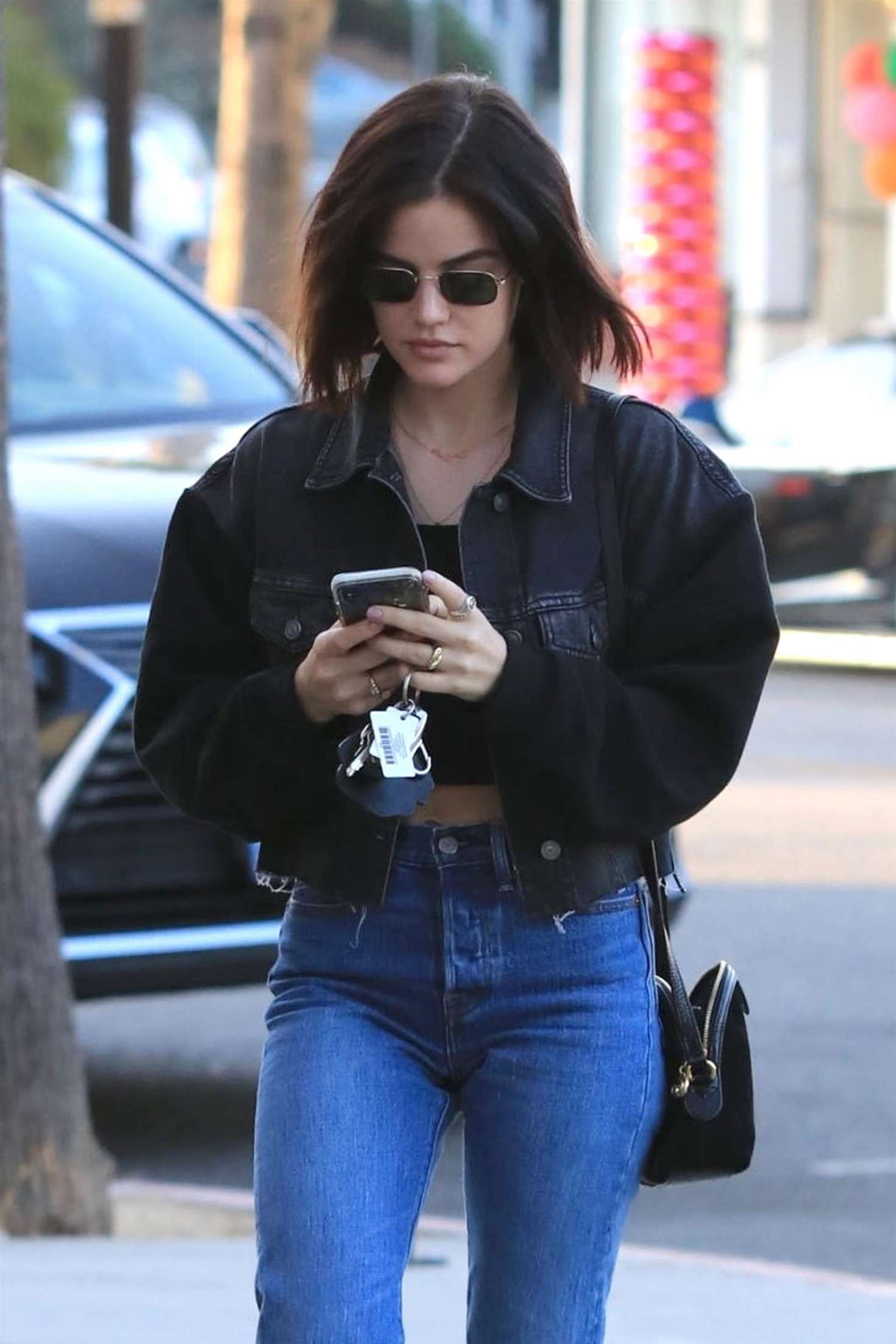Lucy Hale â€“ Heads to pet shop in Los Angeles