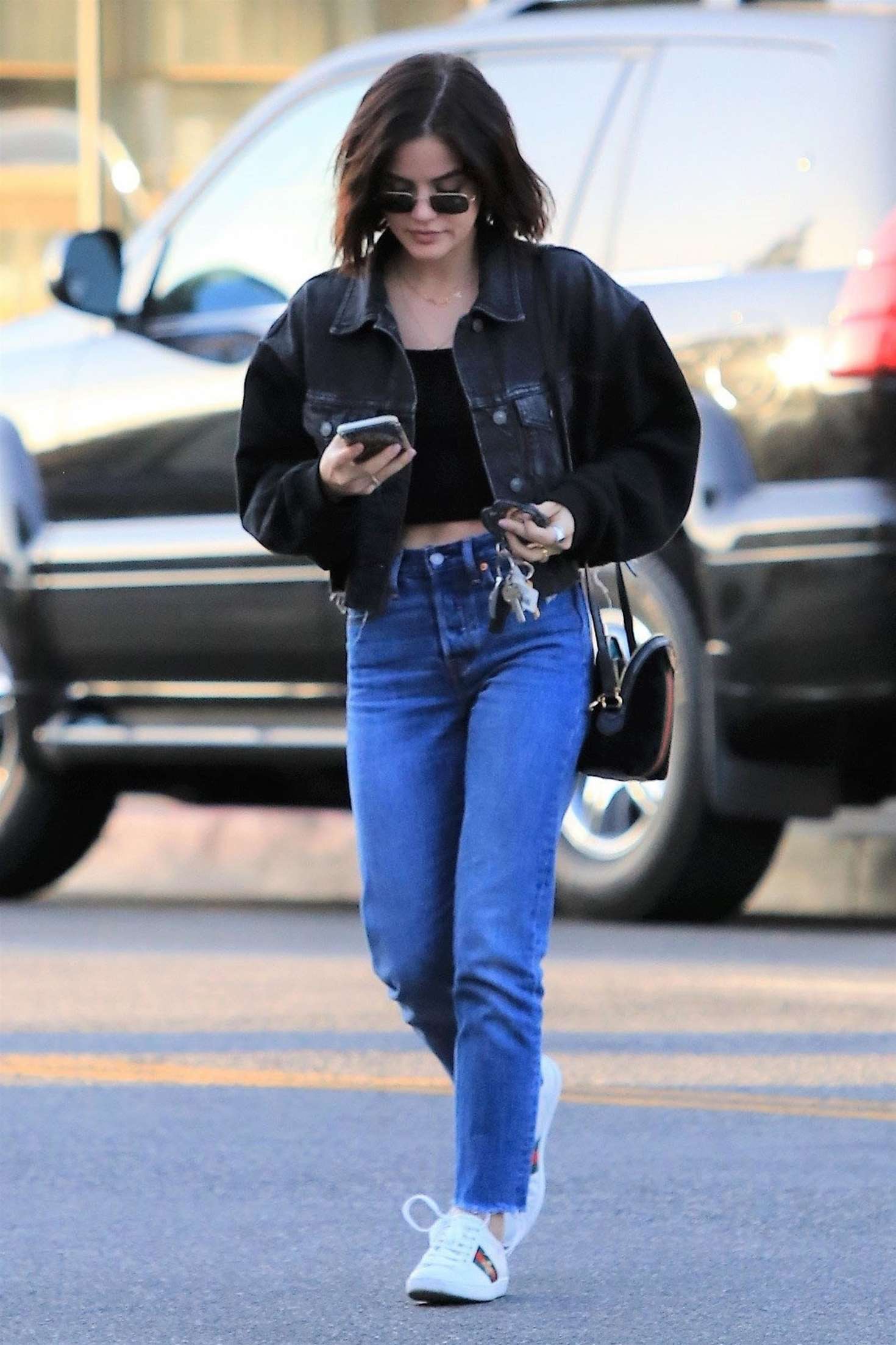 Lucy Hale â€“ Heads to pet shop in Los Angeles