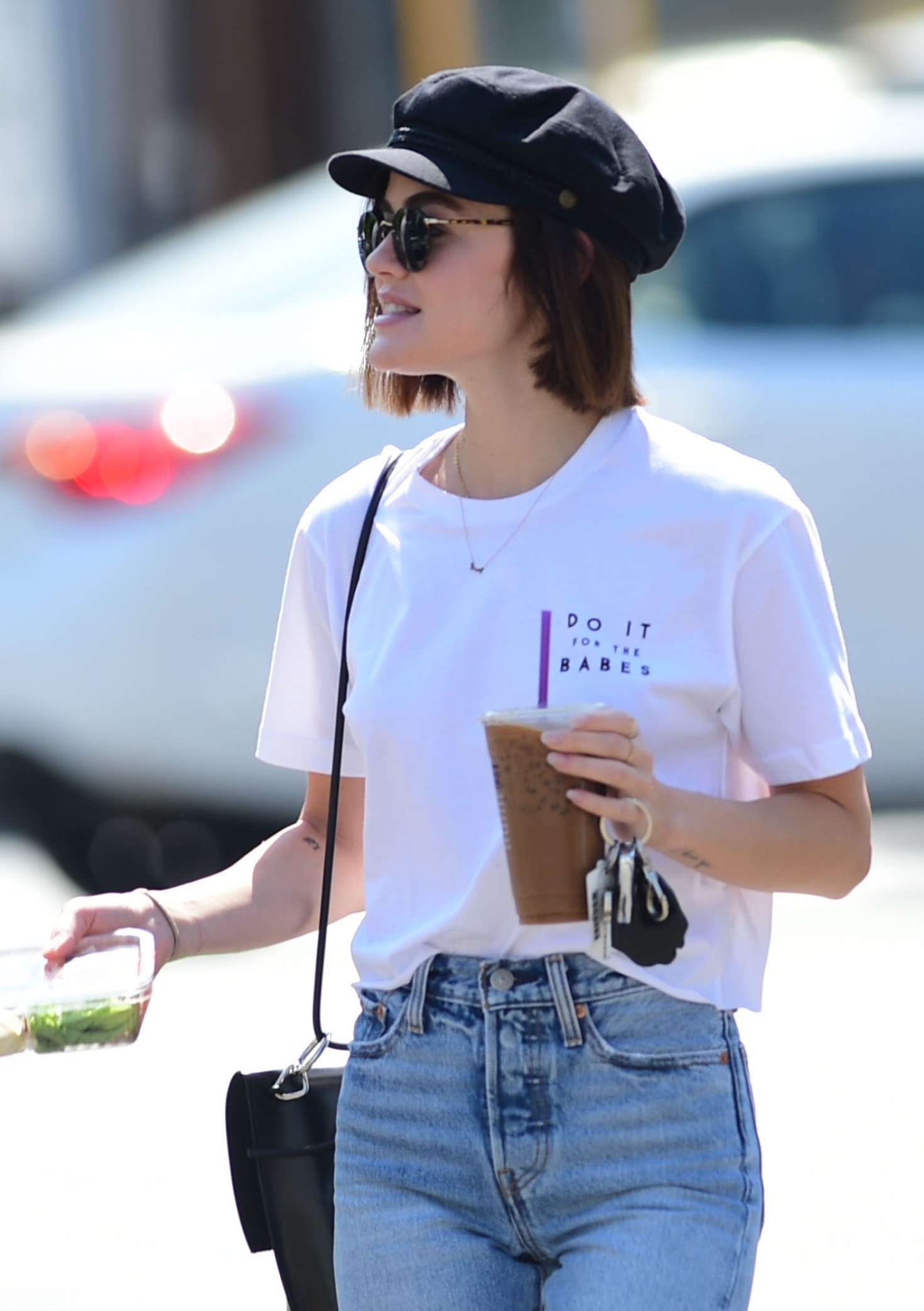 Lucy Hale in Ripped Jeans â€“ Out in Los Angeles
