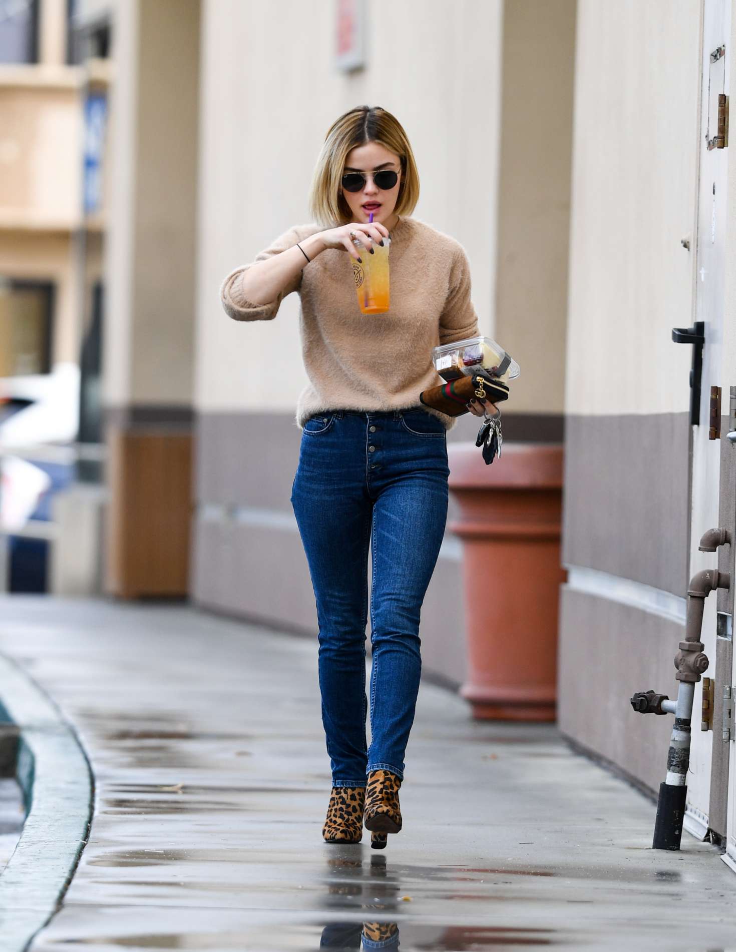 Lucy Hale â€“ Out and about in Los Angeles
