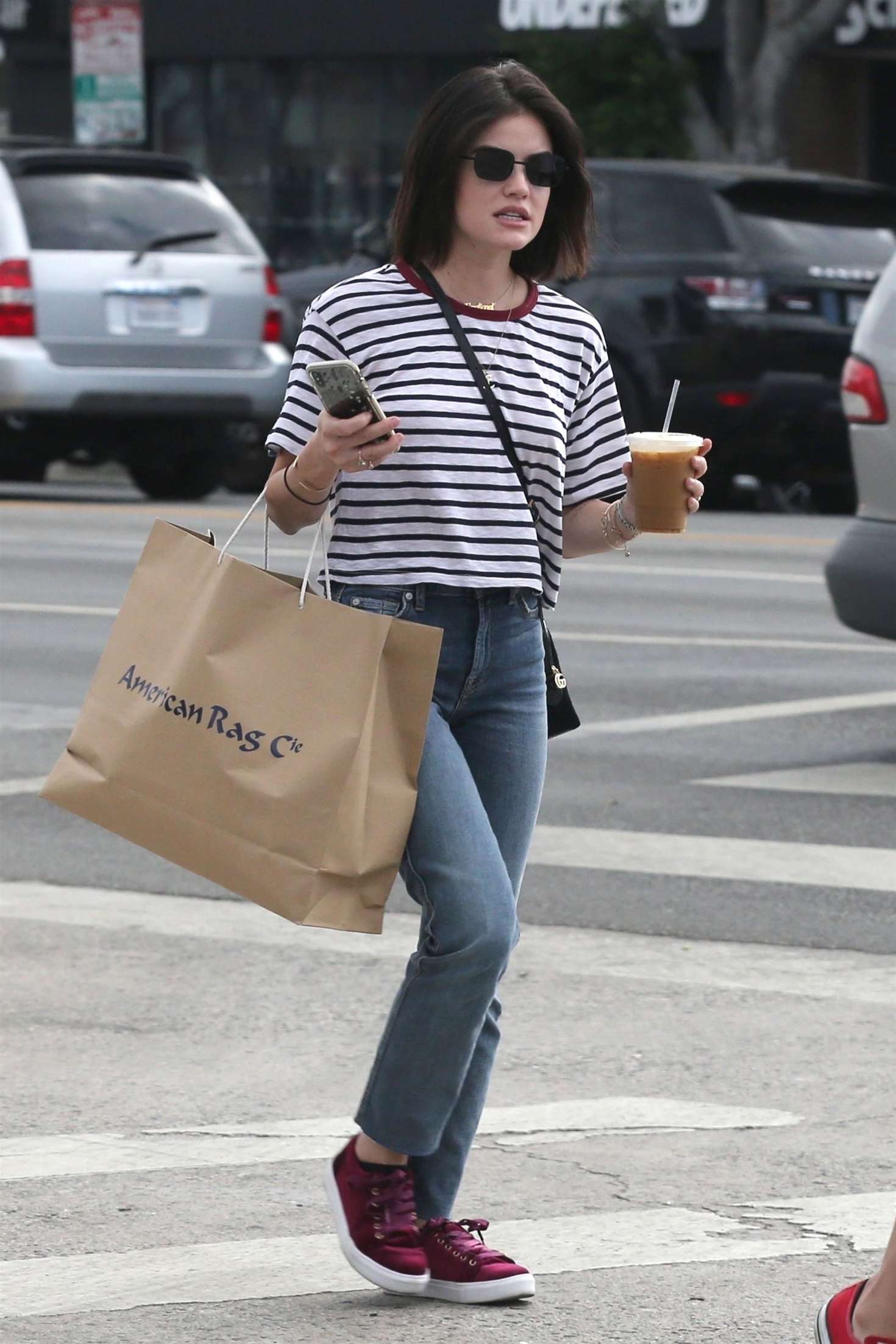 Lucy Hale â€“ Shopping in Los Angeles