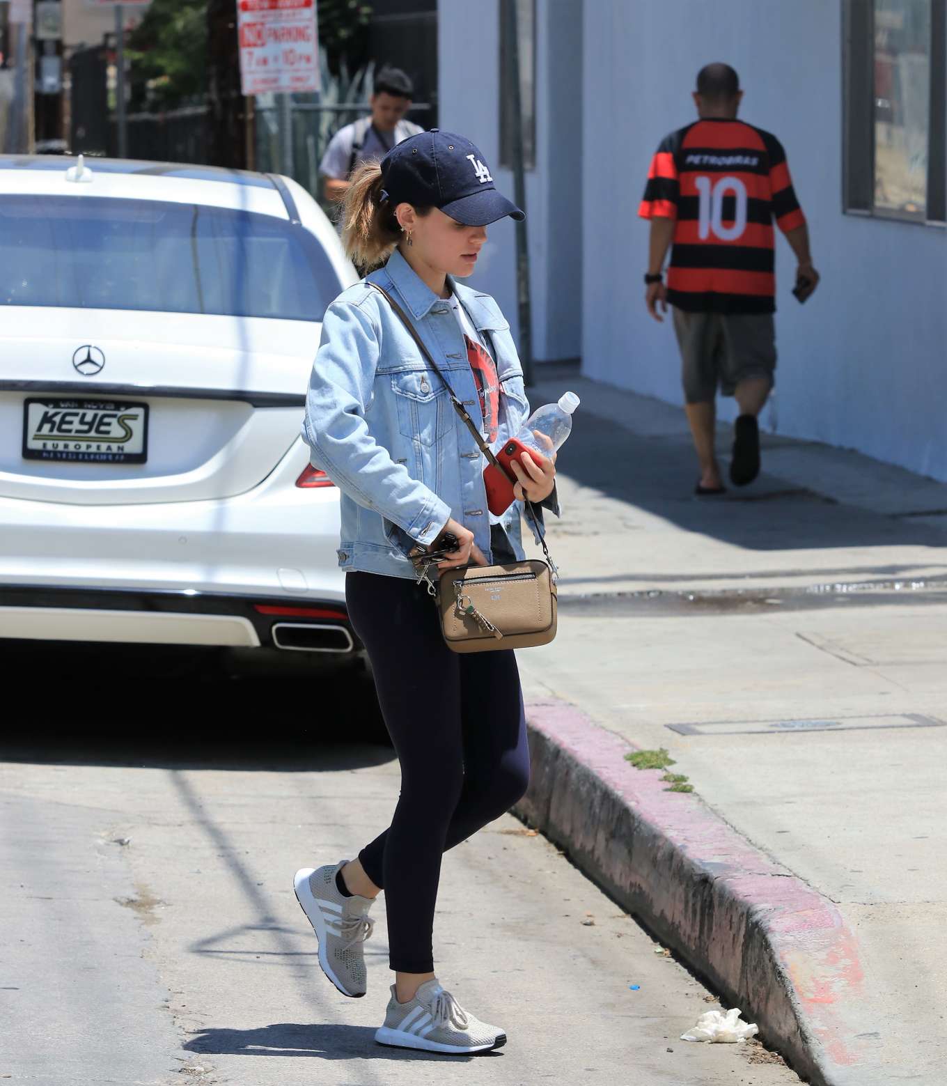 Lucy Hale â€“ Spotted leaving a workout in Studio City