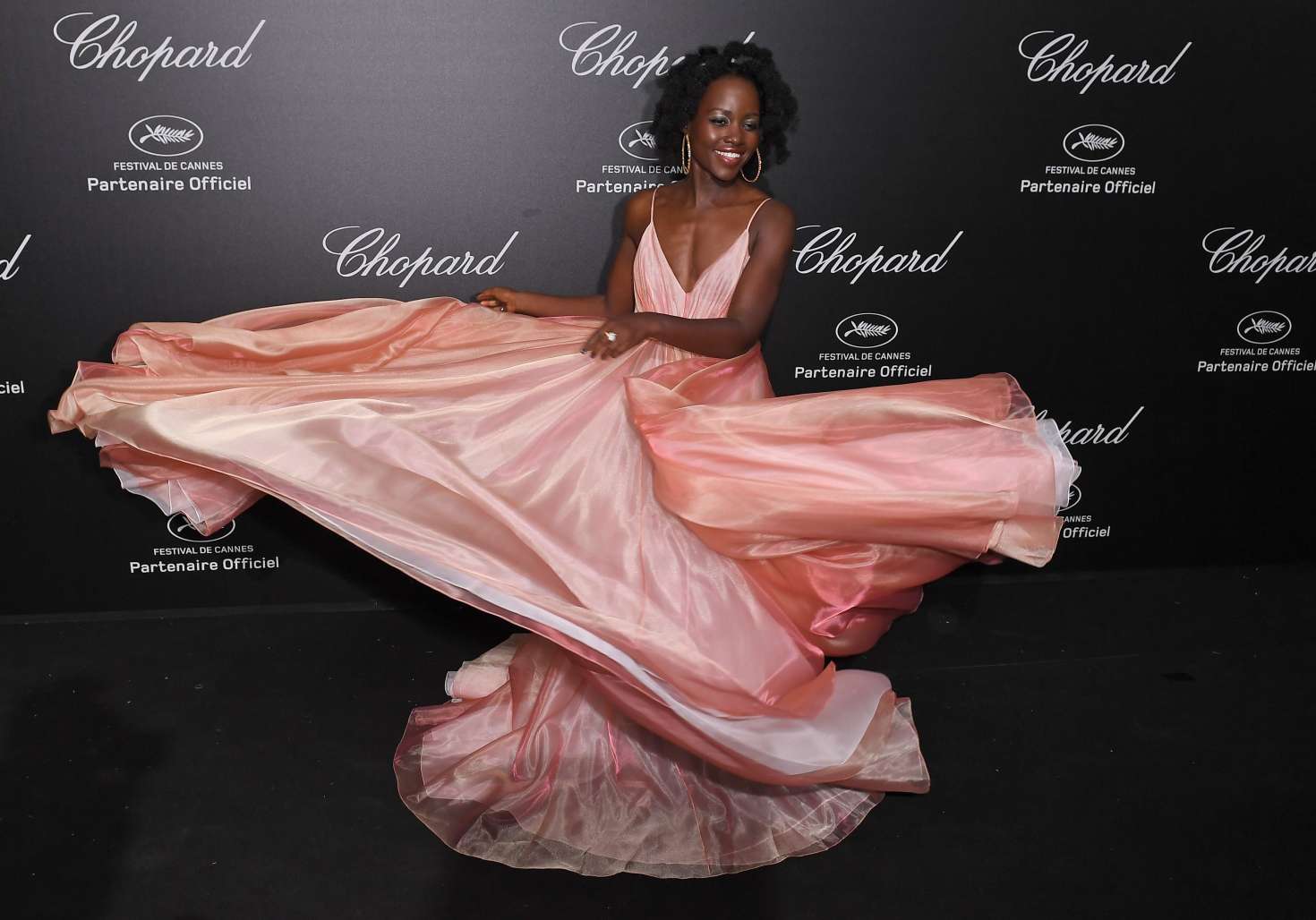 Lupita Nyongâ€™o â€“ Secret Chopard Party at 208 Cannes Film Festival