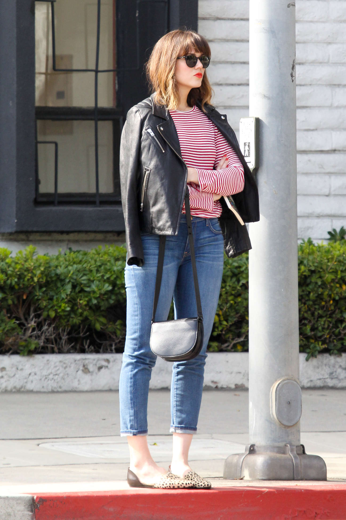 Mandy Moore in jeans out in Beverly Hills