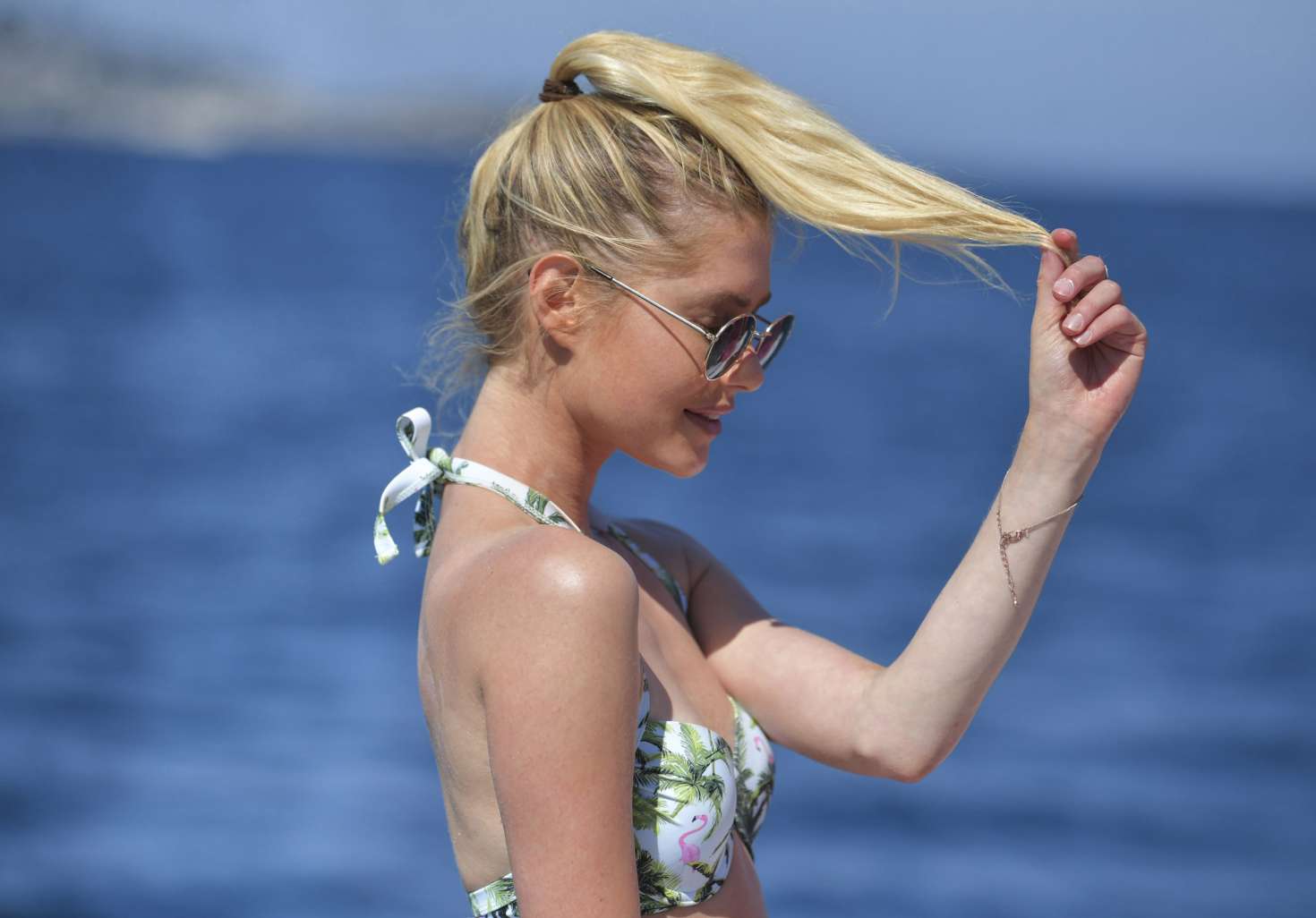 Maria Petric Levshanov â€“ Wearing bikini in Ibiza