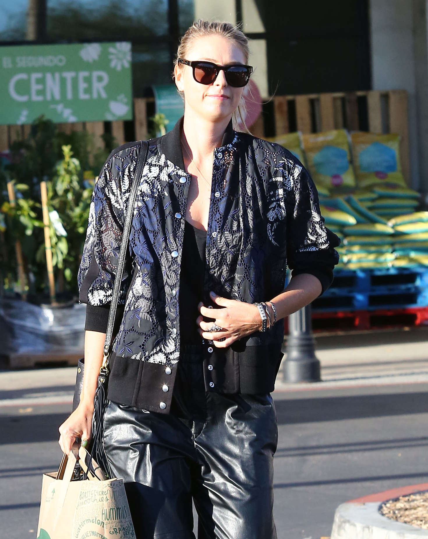 Maria Sharapova â€“ Shopping at Whole Foods in Los Angeles