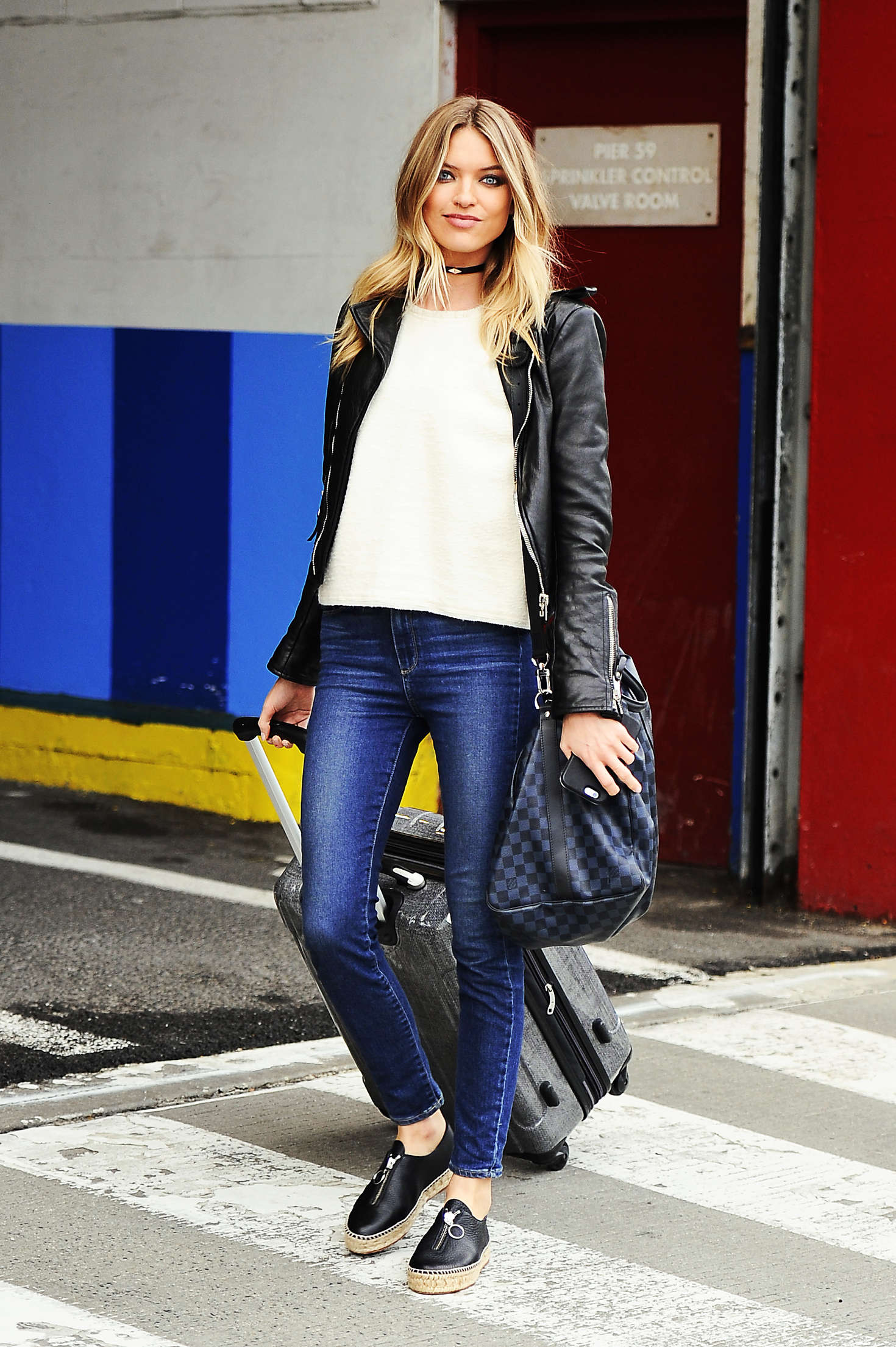 Martha Hunt in Jeans Leaves Victoria Secret Photoshoot in NYC