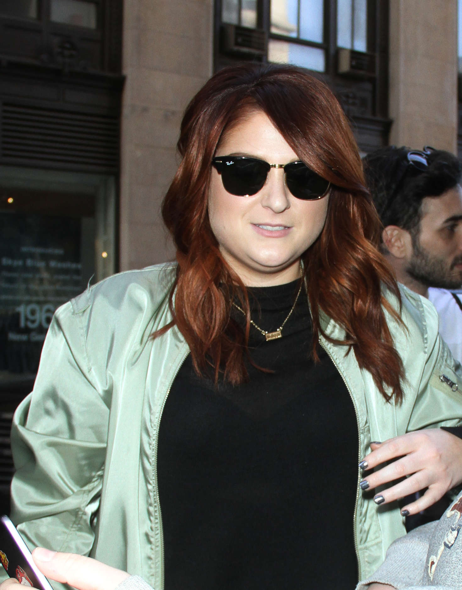 Meghan Trainor at HuffPost Live in New York