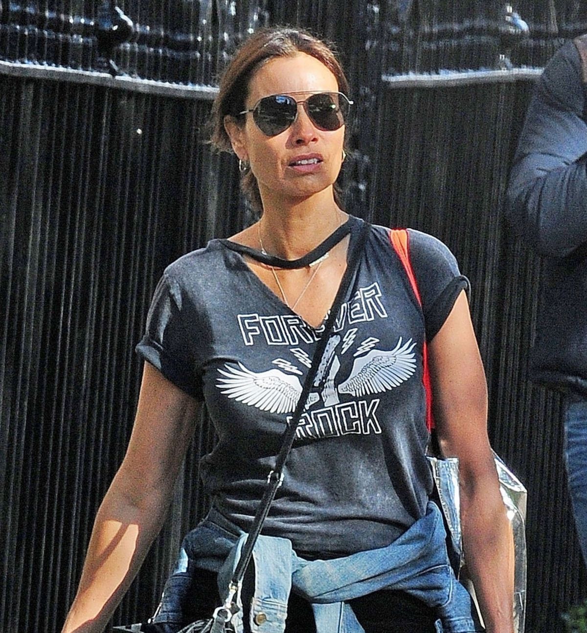 Melanie Sykes â€“ Out and about in London