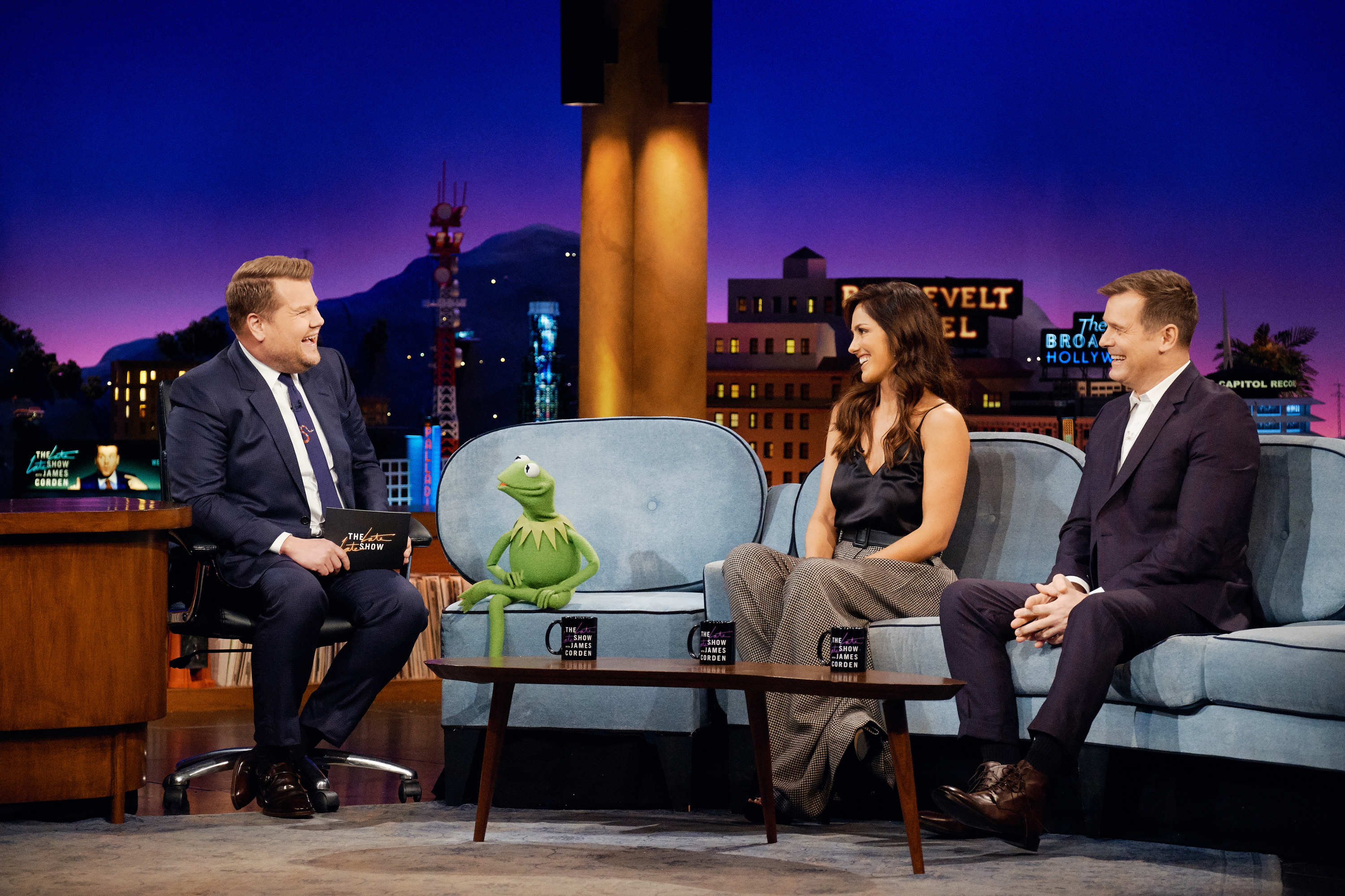 Minka Kelly â€“ â€˜The Late Late Show with James Cordenâ€™ in LA