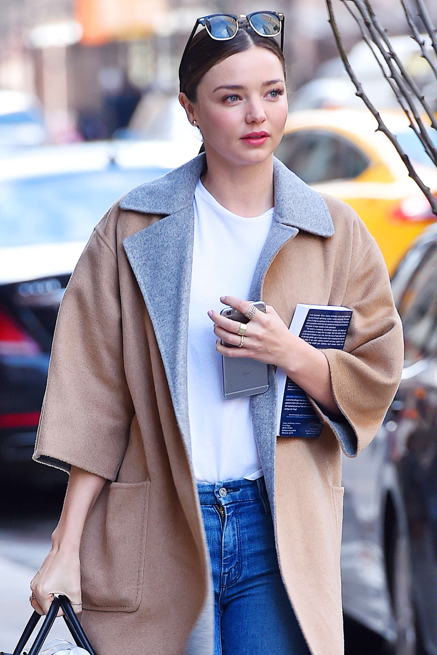 Miranda Kerr in Jeans out in New York