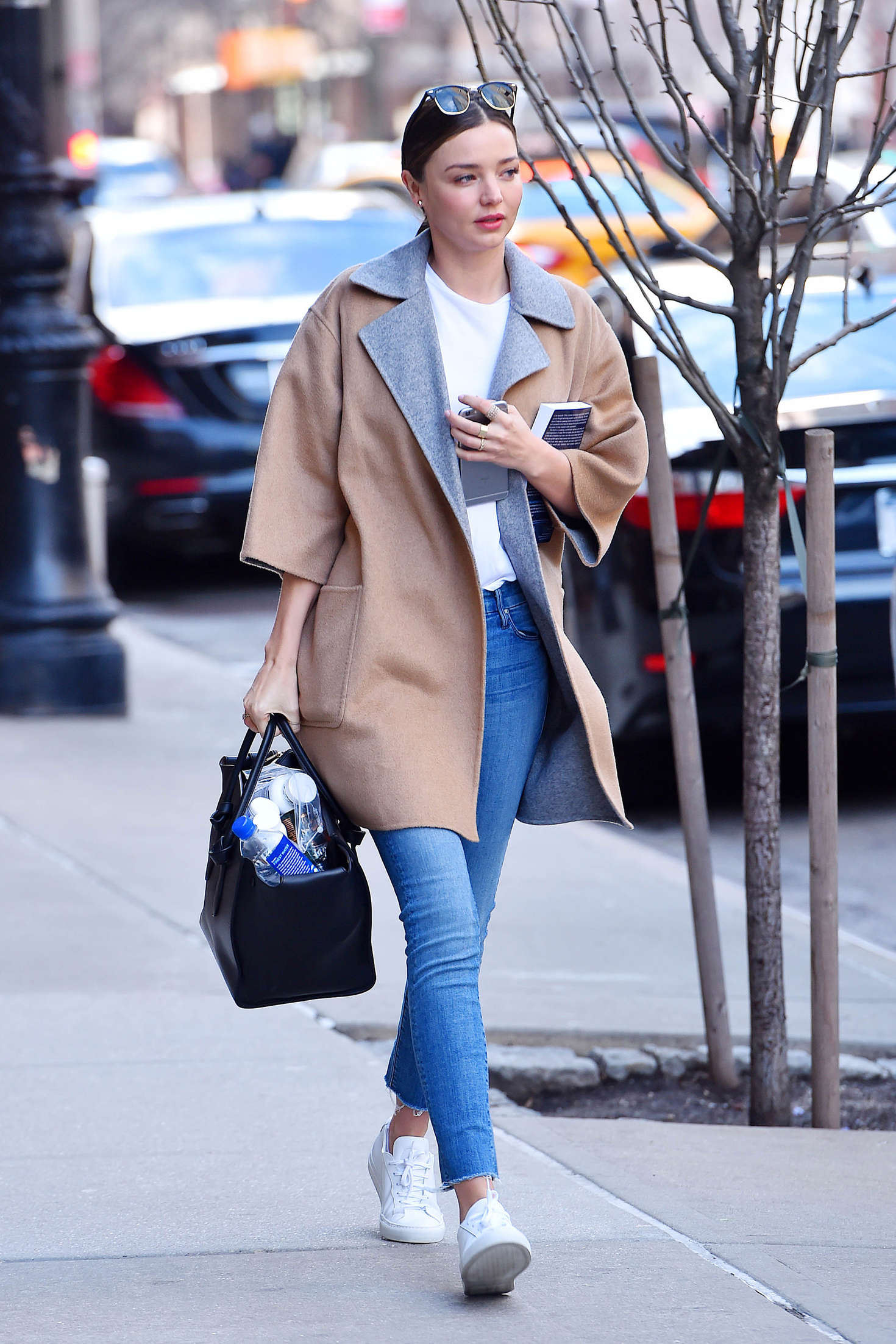 Miranda Kerr in Jeans out in New York